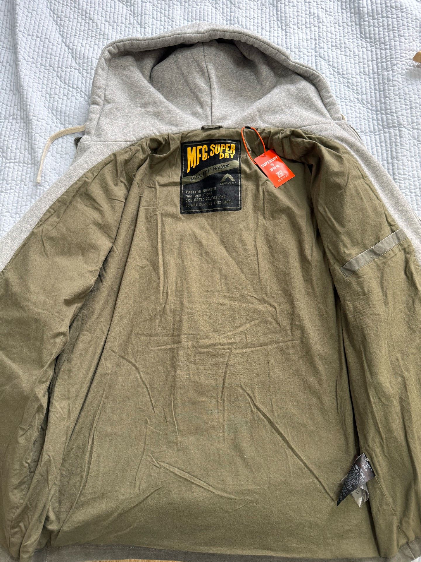 Superdry Superdry M65 Military Style Jacket Size US M / EU 48-50 / 2 - 3 Thumbnail