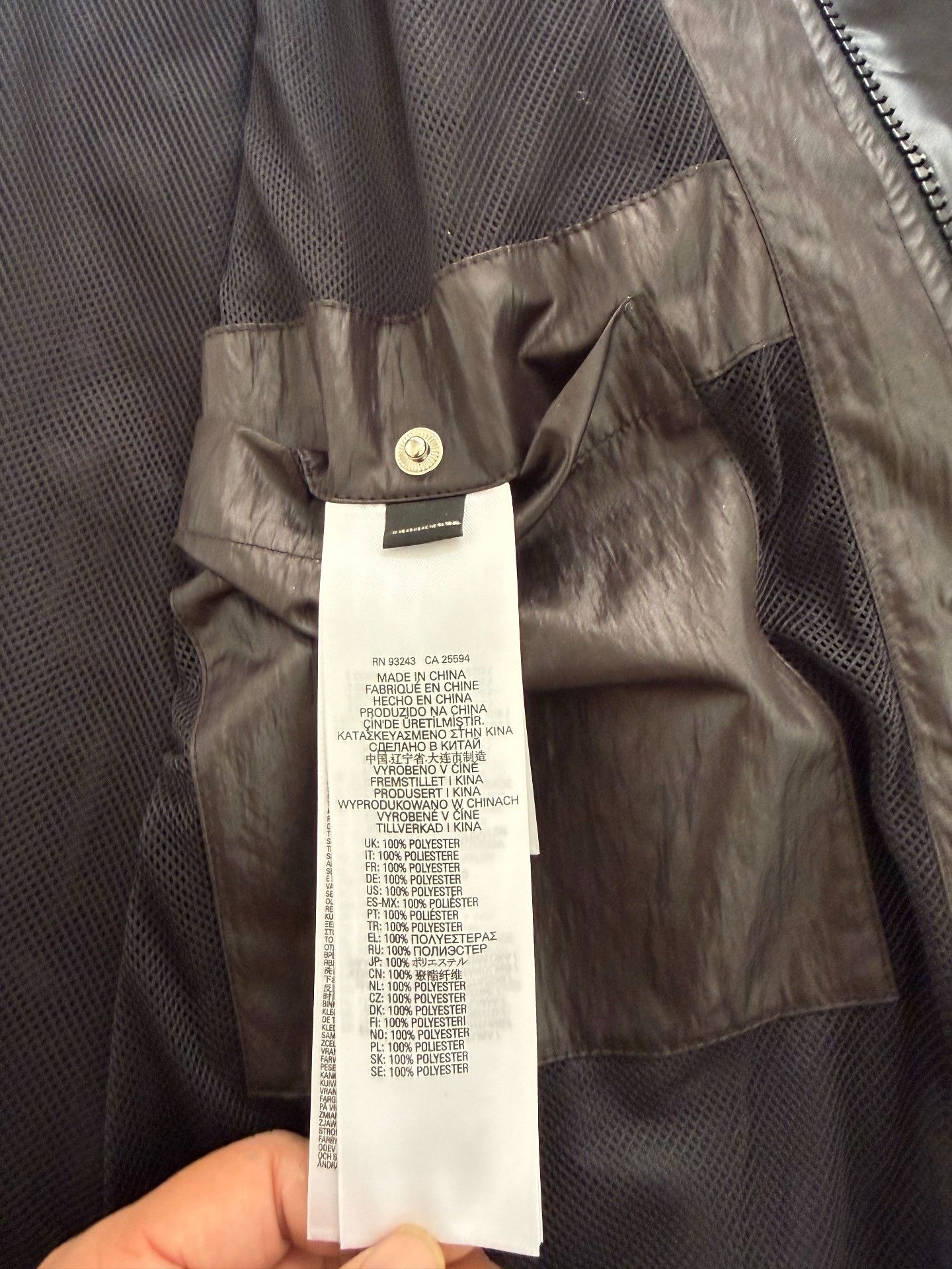 Diesel Diesel Spliced Hooded Jacket Size US M / EU 48-50 / 2 - 6 Thumbnail