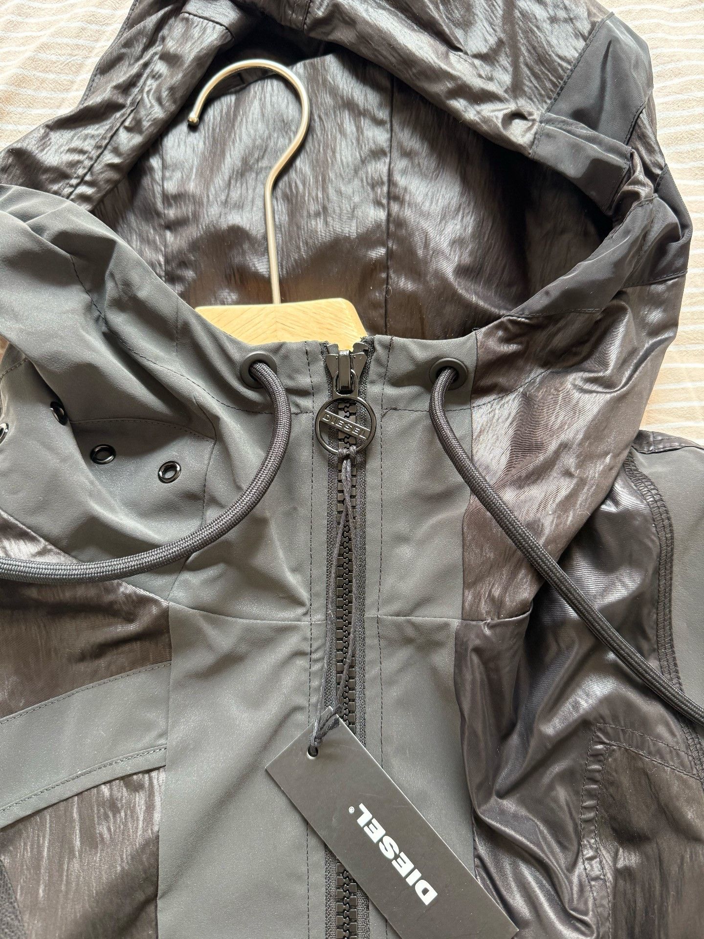 Diesel Diesel Spliced Hooded Jacket Size US M / EU 48-50 / 2 - 5 Thumbnail