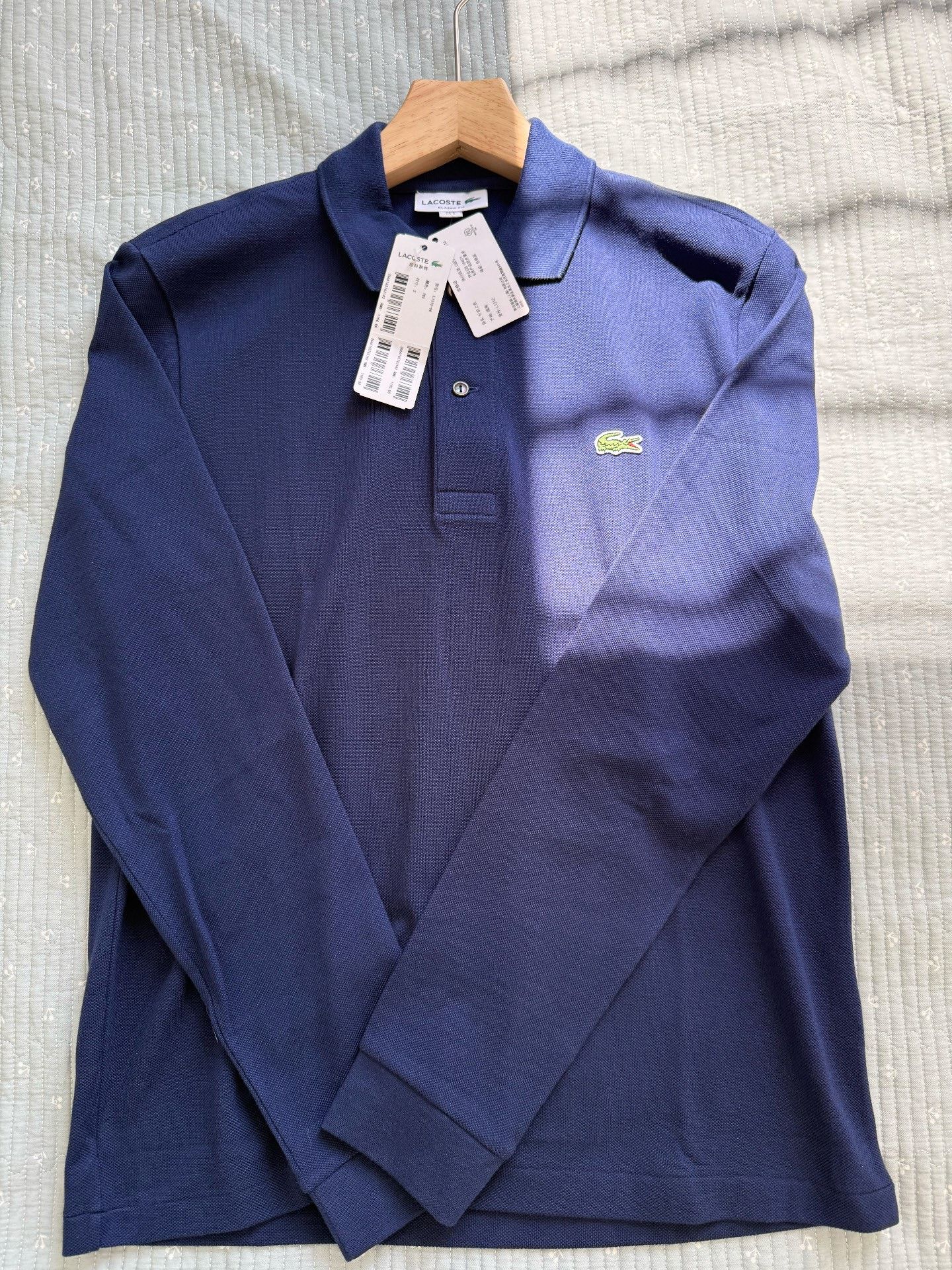 Lacoste Lacoste Classic L1312 Long Sleeve Polo Size US M / EU 48-50 / 2 - 6 Thumbnail