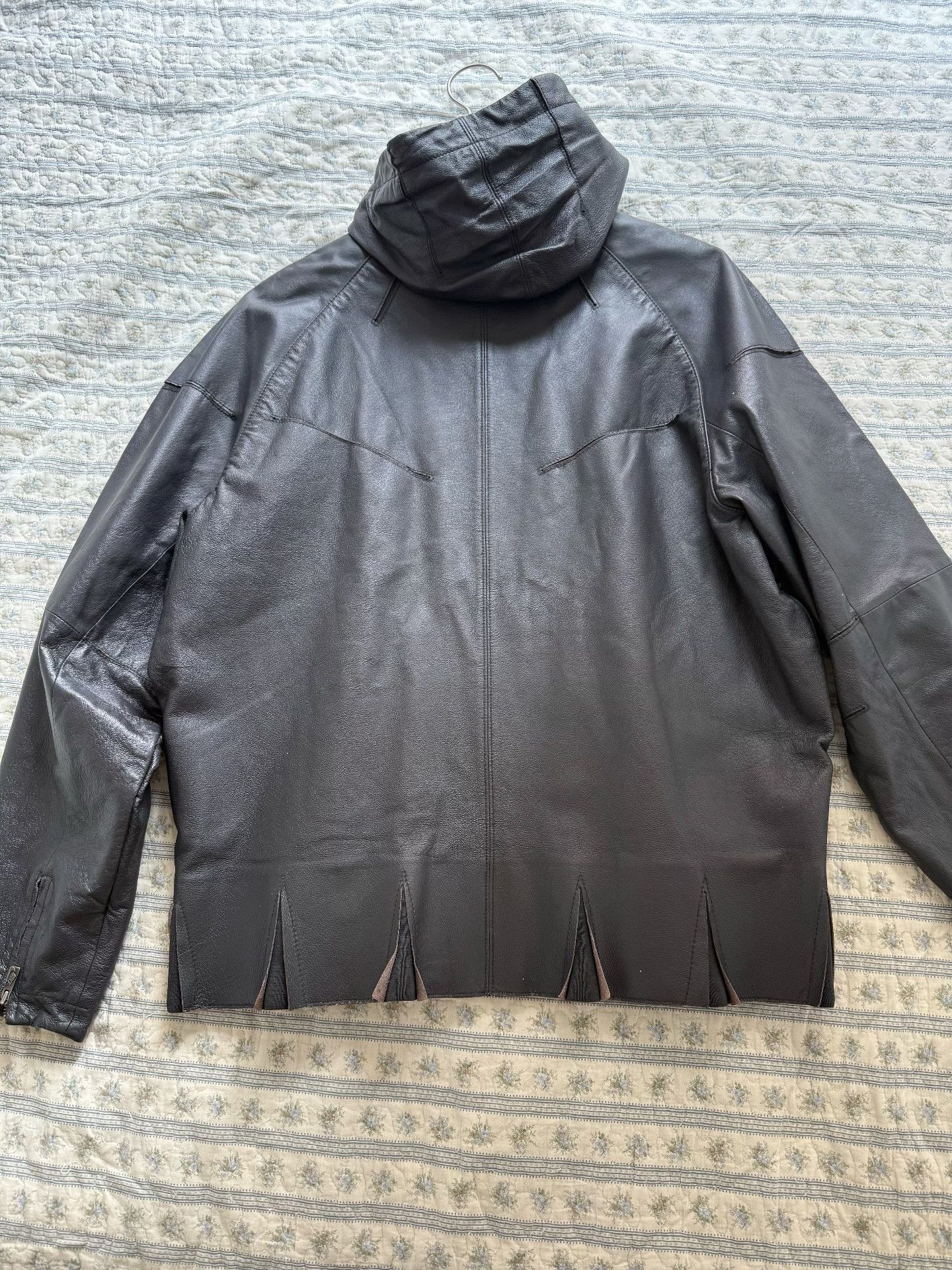 Nike Nike Vintage Windrunner Leather Jacket Size US M / EU 48-50 / 2 - 2 Thumbnail
