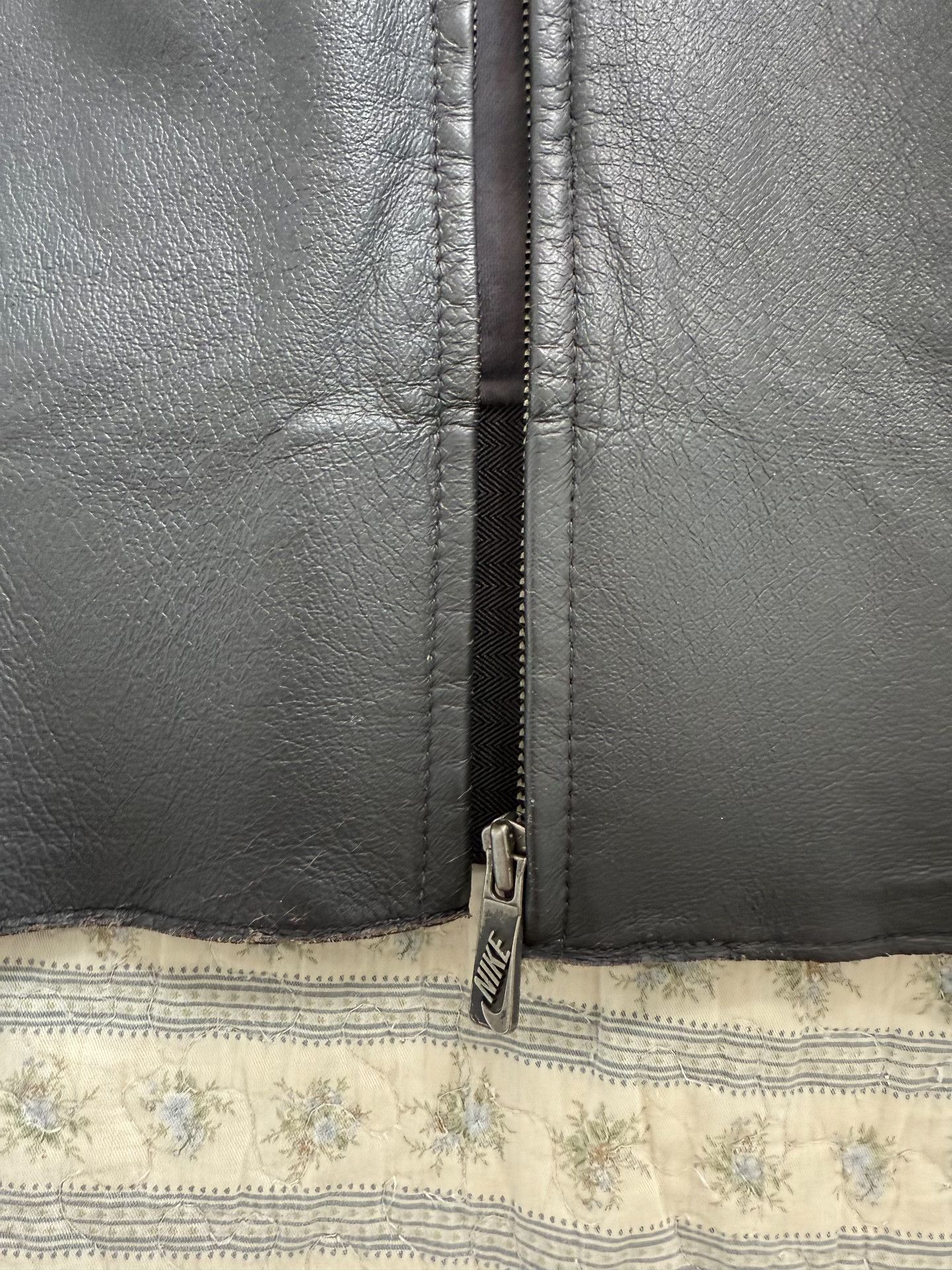 Nike Nike Vintage Windrunner Leather Jacket Size US M / EU 48-50 / 2 - 7 Thumbnail