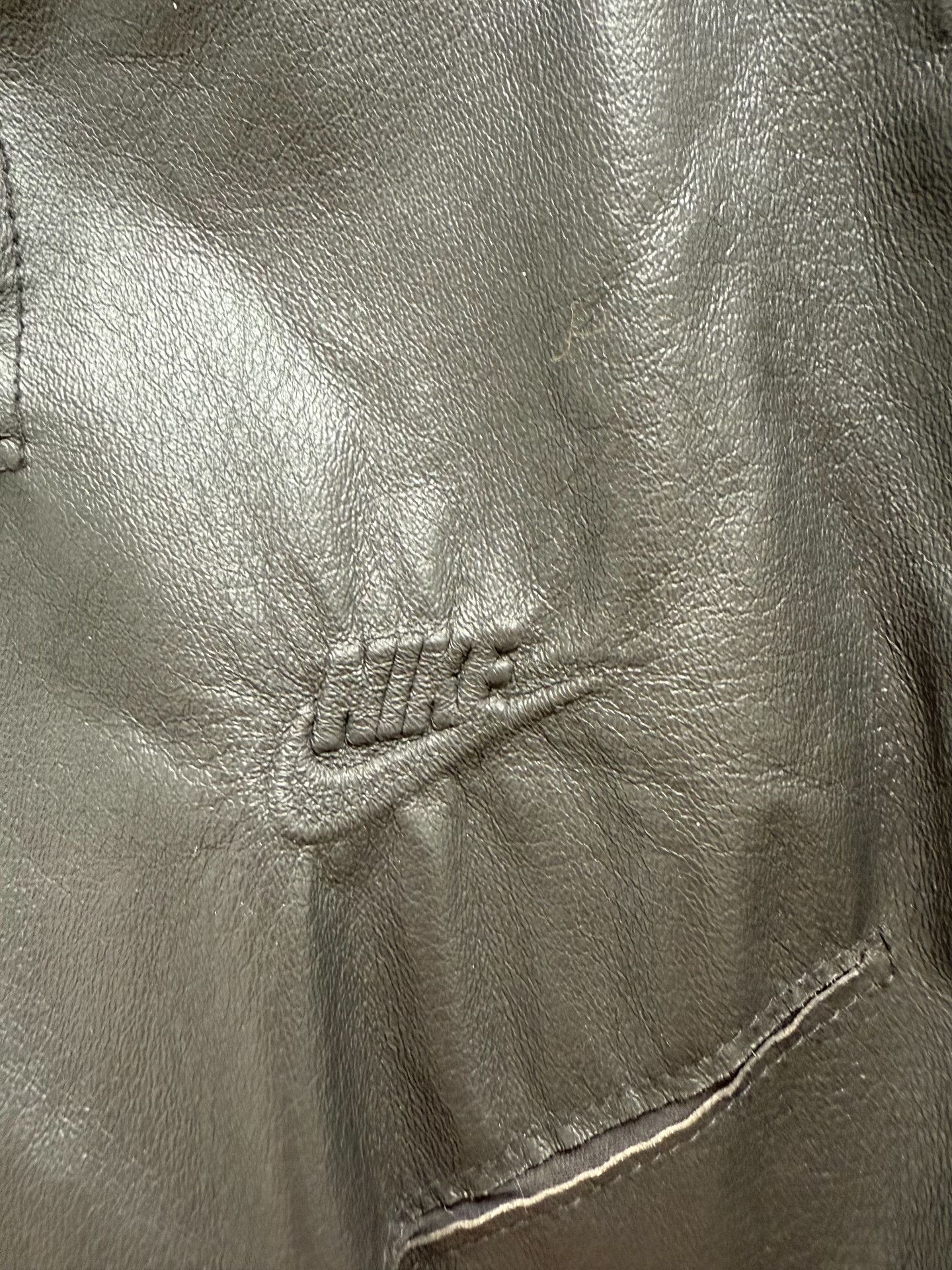 Nike Nike Vintage Windrunner Leather Jacket Size US M / EU 48-50 / 2 - 5 Thumbnail