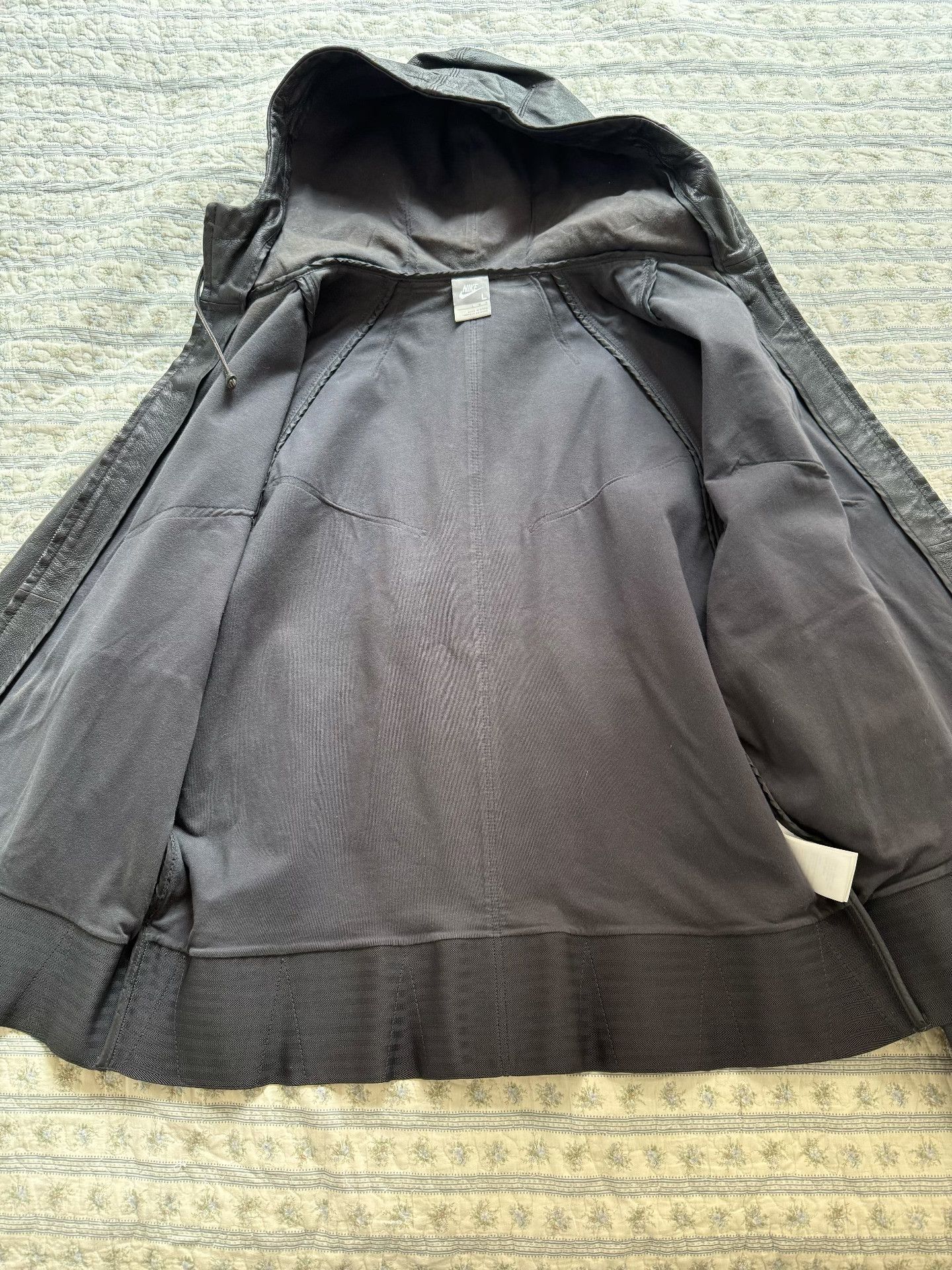 Nike Nike Vintage Windrunner Leather Jacket Size US M / EU 48-50 / 2 - 4 Thumbnail
