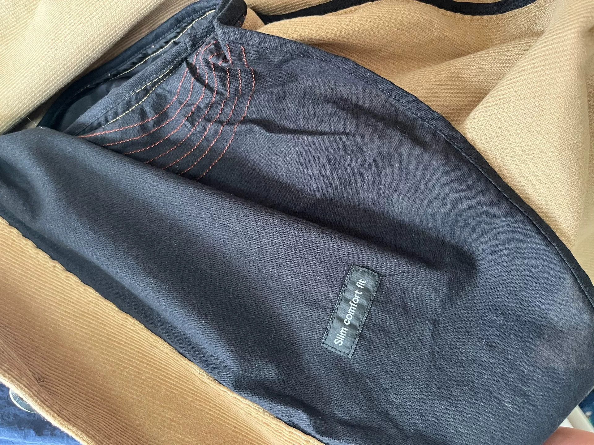 Sisley Sisley Corduroy Three-Pocket Utility Jacket Size US M / EU 48-50 / 2 - 5 Thumbnail
