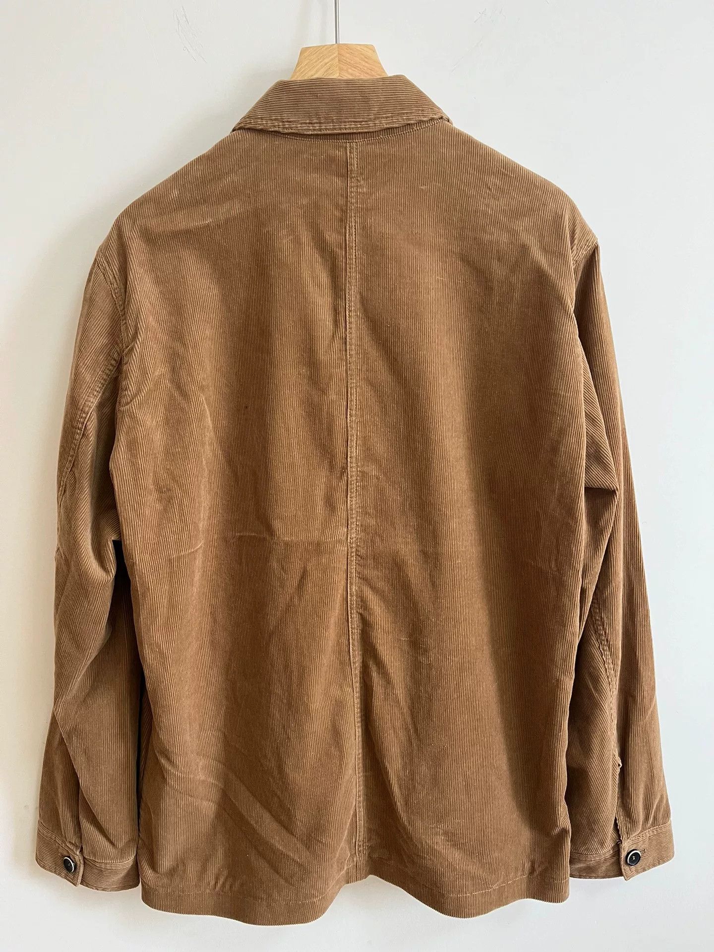 Sisley Sisley Corduroy Three-Pocket Utility Jacket Size US M / EU 48-50 / 2 - 2 Thumbnail