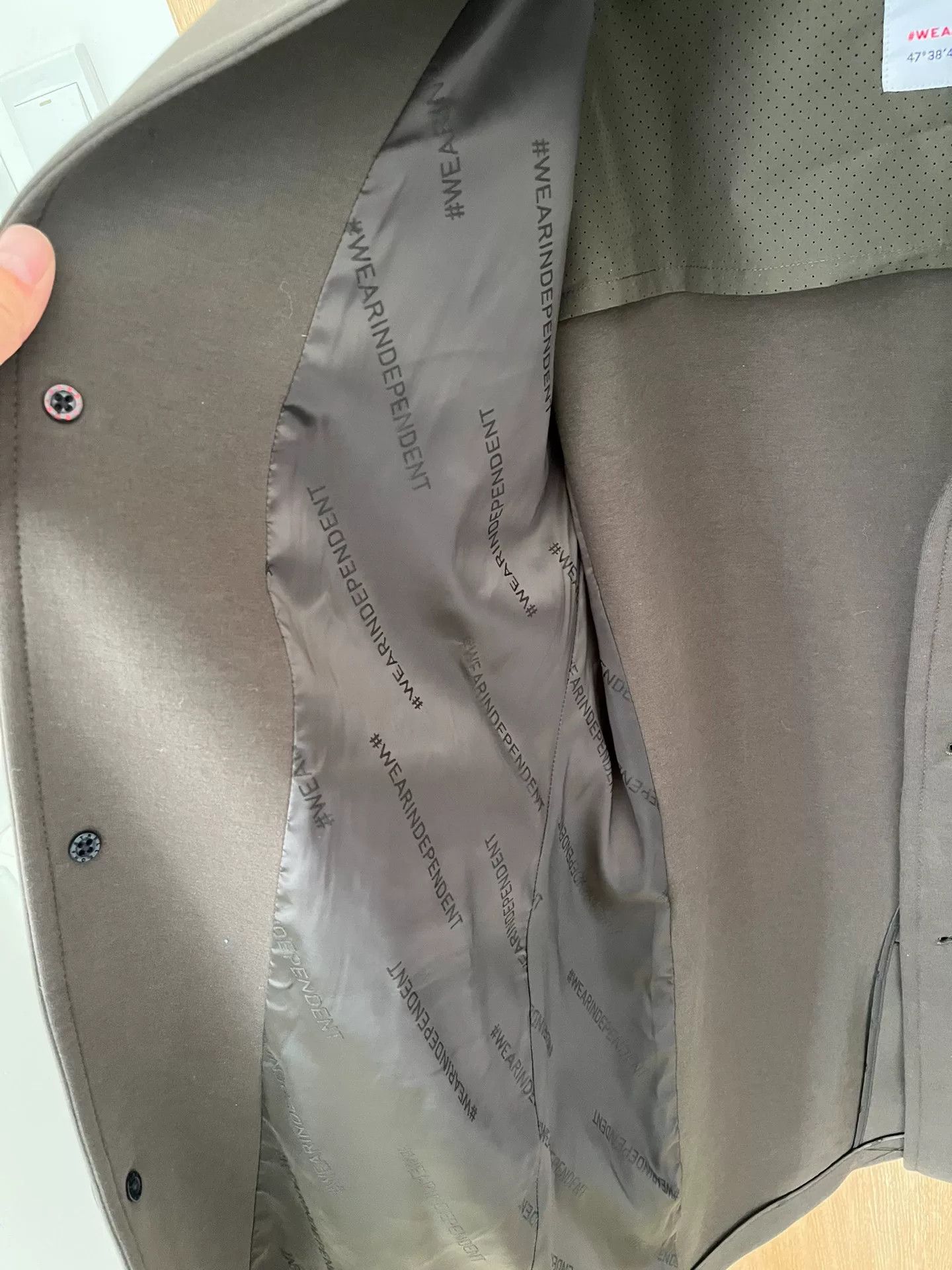 Strellson STRELLSON Men's Tech Fabric Jacket Size US M / EU 48-50 / 2 - 6 Thumbnail