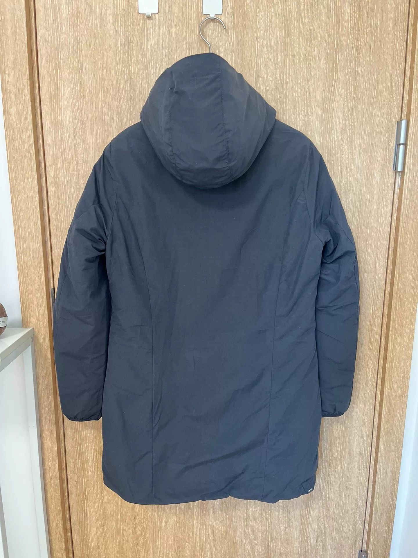 DENHAM Denham Black Long Puffer Cotton Jacket Size US M / EU 48-50 / 2 - 2 Thumbnail