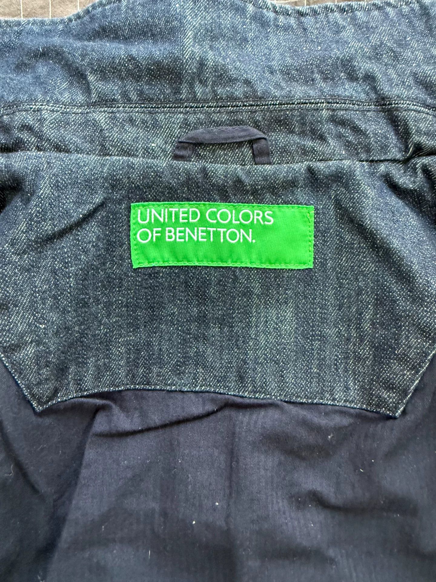 Benetton Benetton Denim Four-Pocket Work Jacket Size US M / EU 48-50 / 2 - 3 Thumbnail