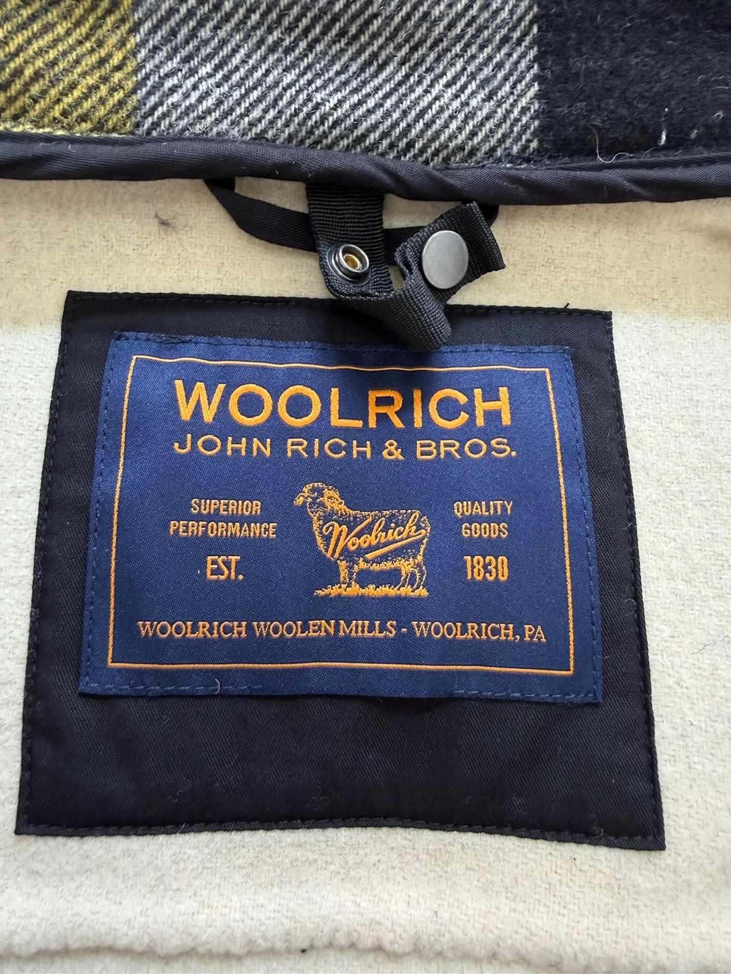 Woolrich Woolen Mills Woolrich Wool Coat with Down Liner Size US M / EU 48-50 / 2 - 4 Thumbnail