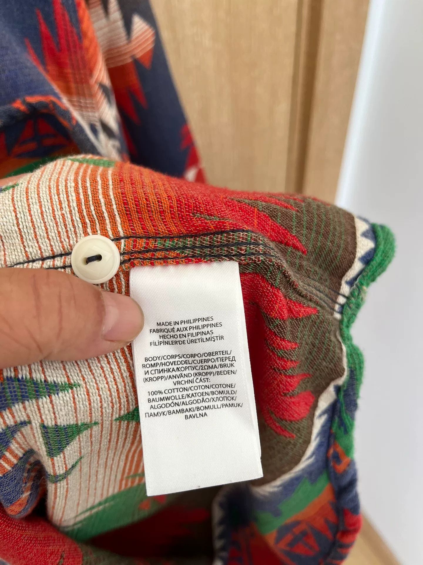 Polo Ralph Lauren Ralph Lauren Navajo Totem Terry Shirt Size US M / EU 48-50 / 2 - 6 Thumbnail
