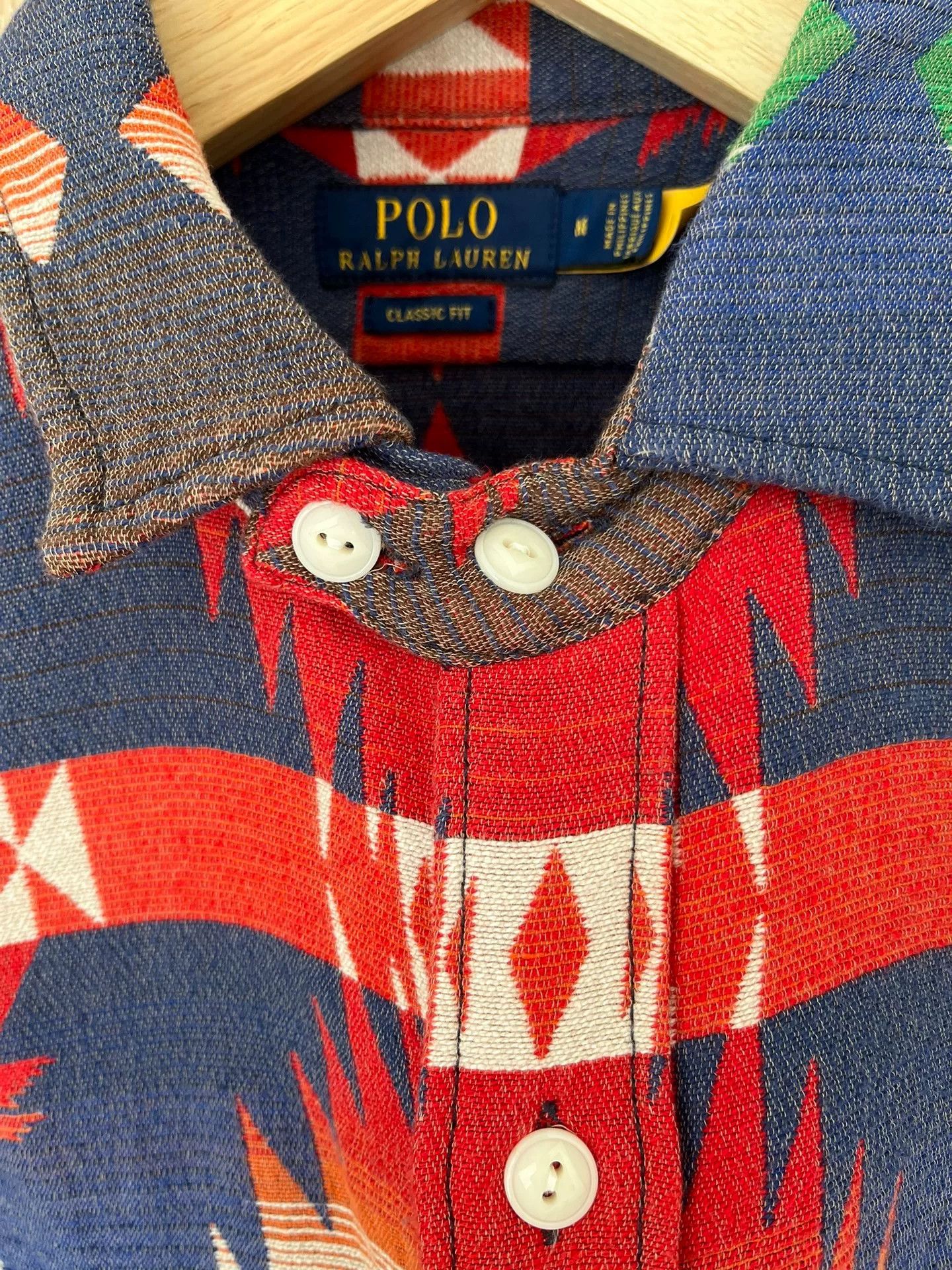 Polo Ralph Lauren Ralph Lauren Navajo Totem Terry Shirt Size US M / EU 48-50 / 2 - 5 Thumbnail