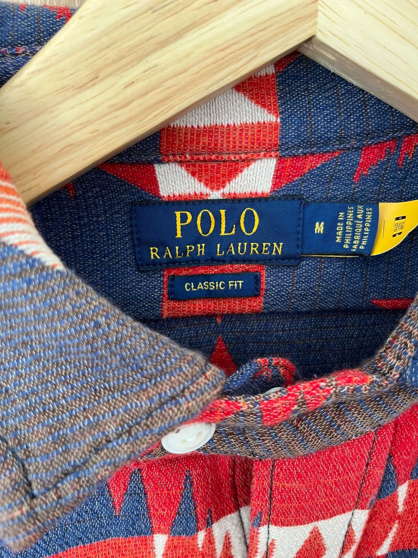 Polo Ralph Lauren Ralph Lauren Navajo Totem Terry Shirt Size US M / EU 48-50 / 2 - 3 Thumbnail