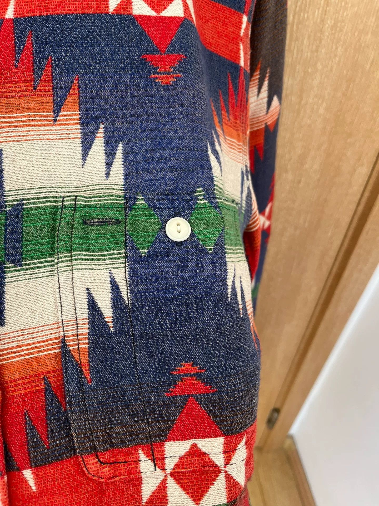 Polo Ralph Lauren Ralph Lauren Navajo Totem Terry Shirt Size US M / EU 48-50 / 2 - 4 Thumbnail