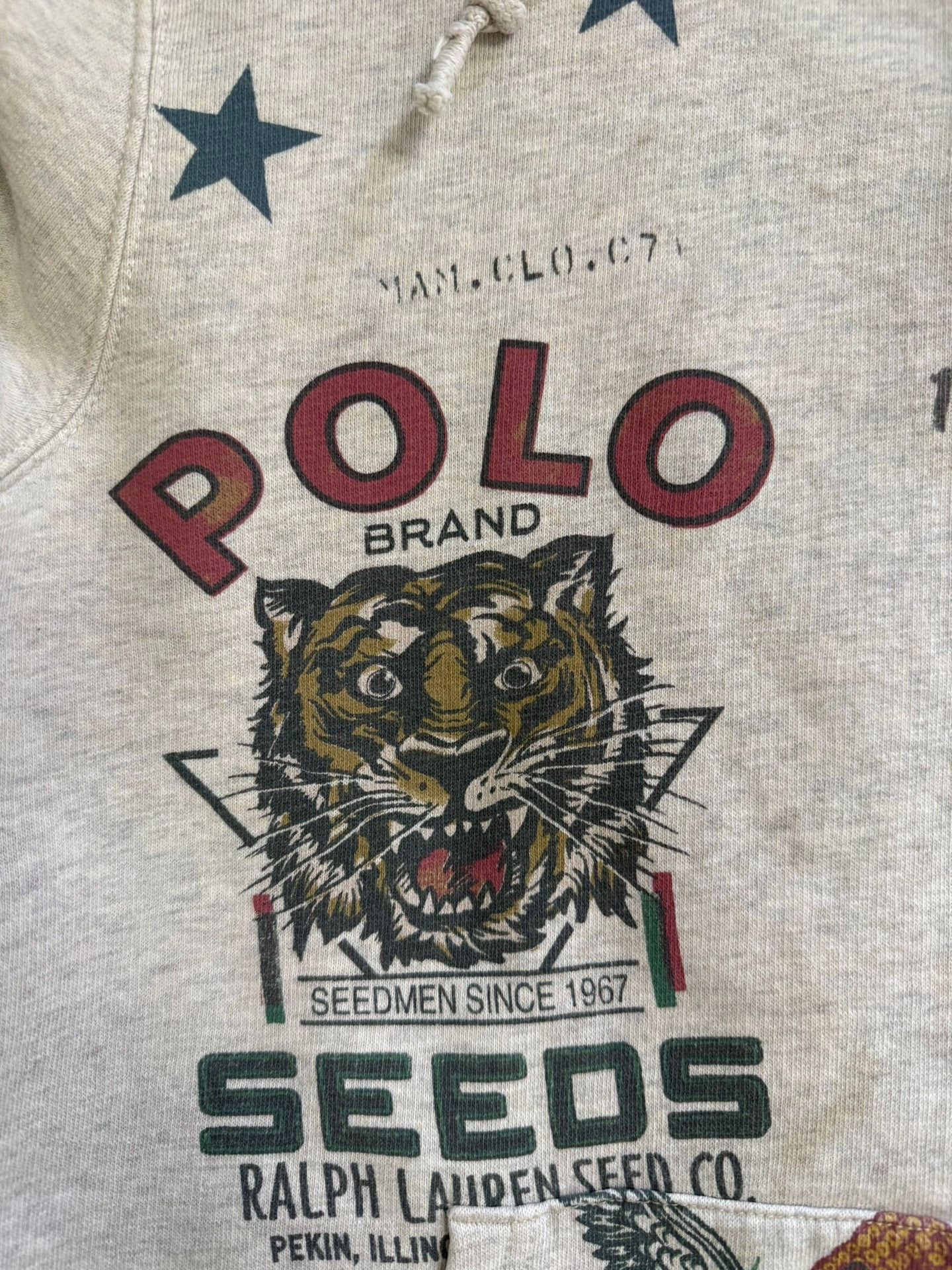 Polo Ralph Lauren Polo Ralph Lauren Gray Printed Sweatshirt Size US M / EU 48-50 / 2 - 5 Thumbnail
