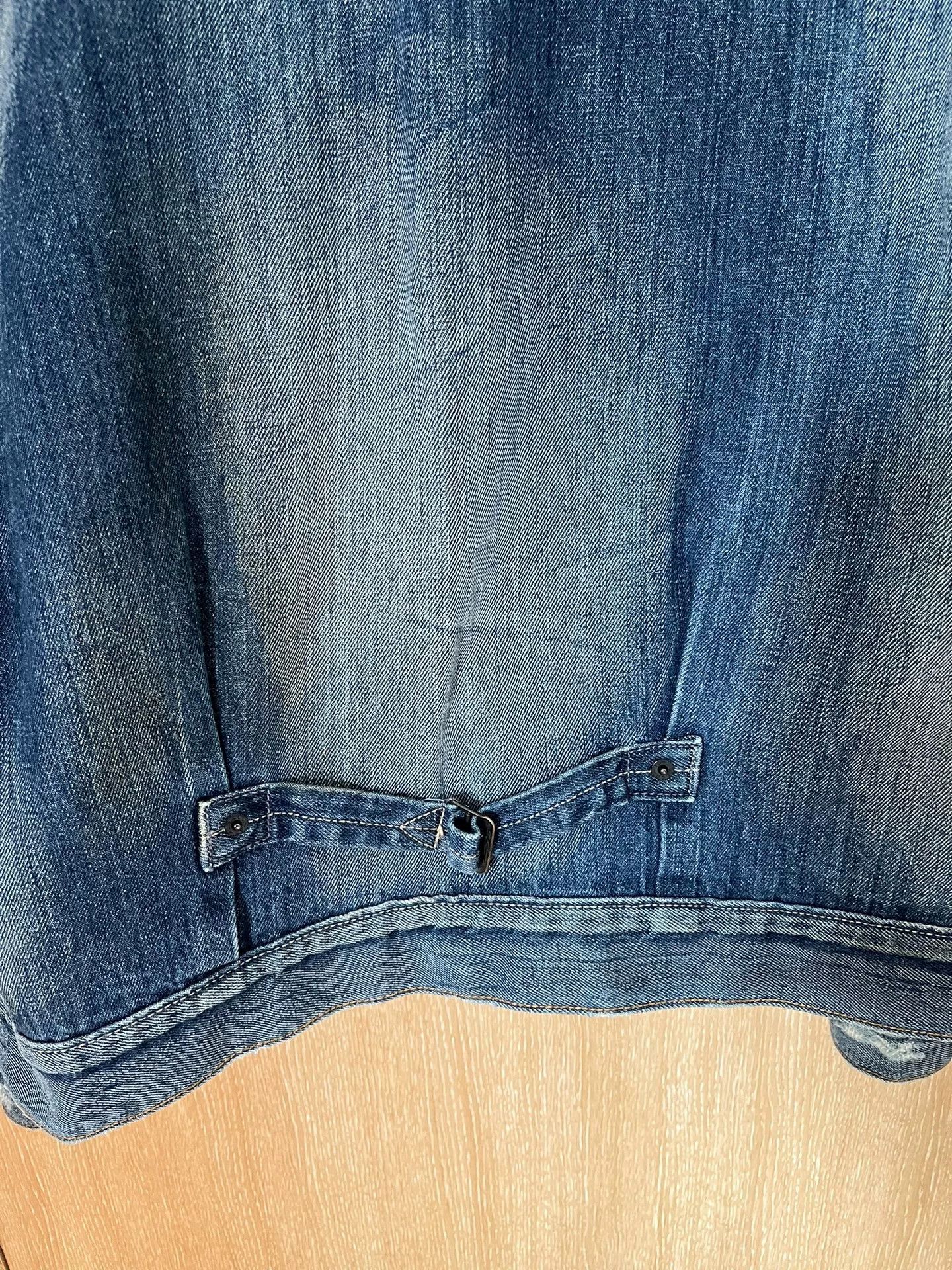 Levi's Levi's Type 1 Washed Distressed Patched Denim Jacket Size US M / EU 48-50 / 2 - 7 Thumbnail