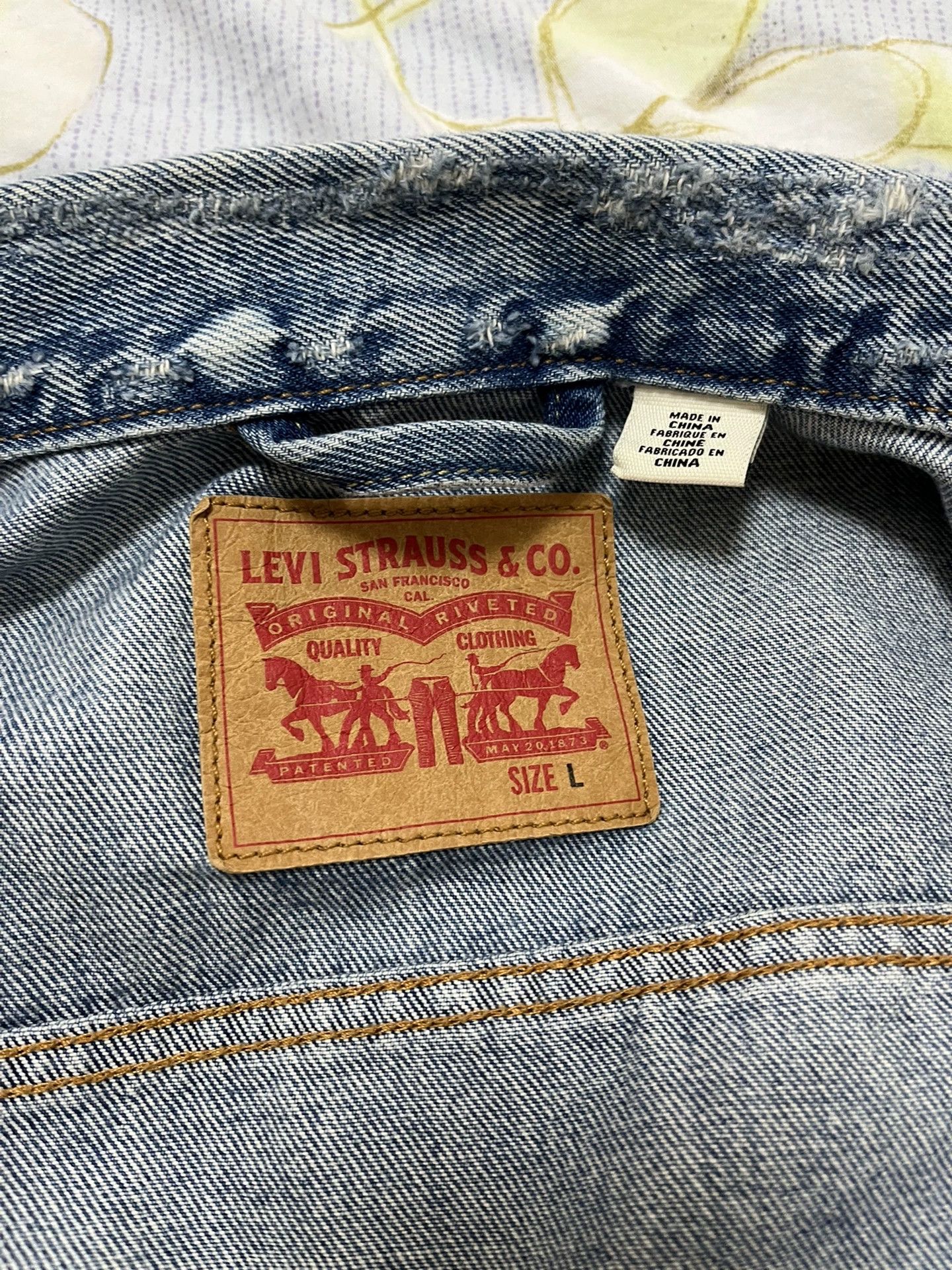 Levi's Levi's Vantage Denim Jacket Size US M / EU 48-50 / 2 - 3 Thumbnail