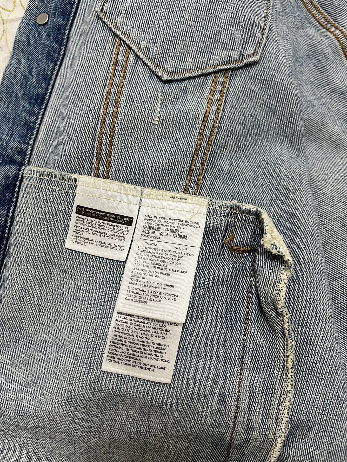 Levi's Levi's Vantage Denim Jacket Size US M / EU 48-50 / 2 - 4 Thumbnail
