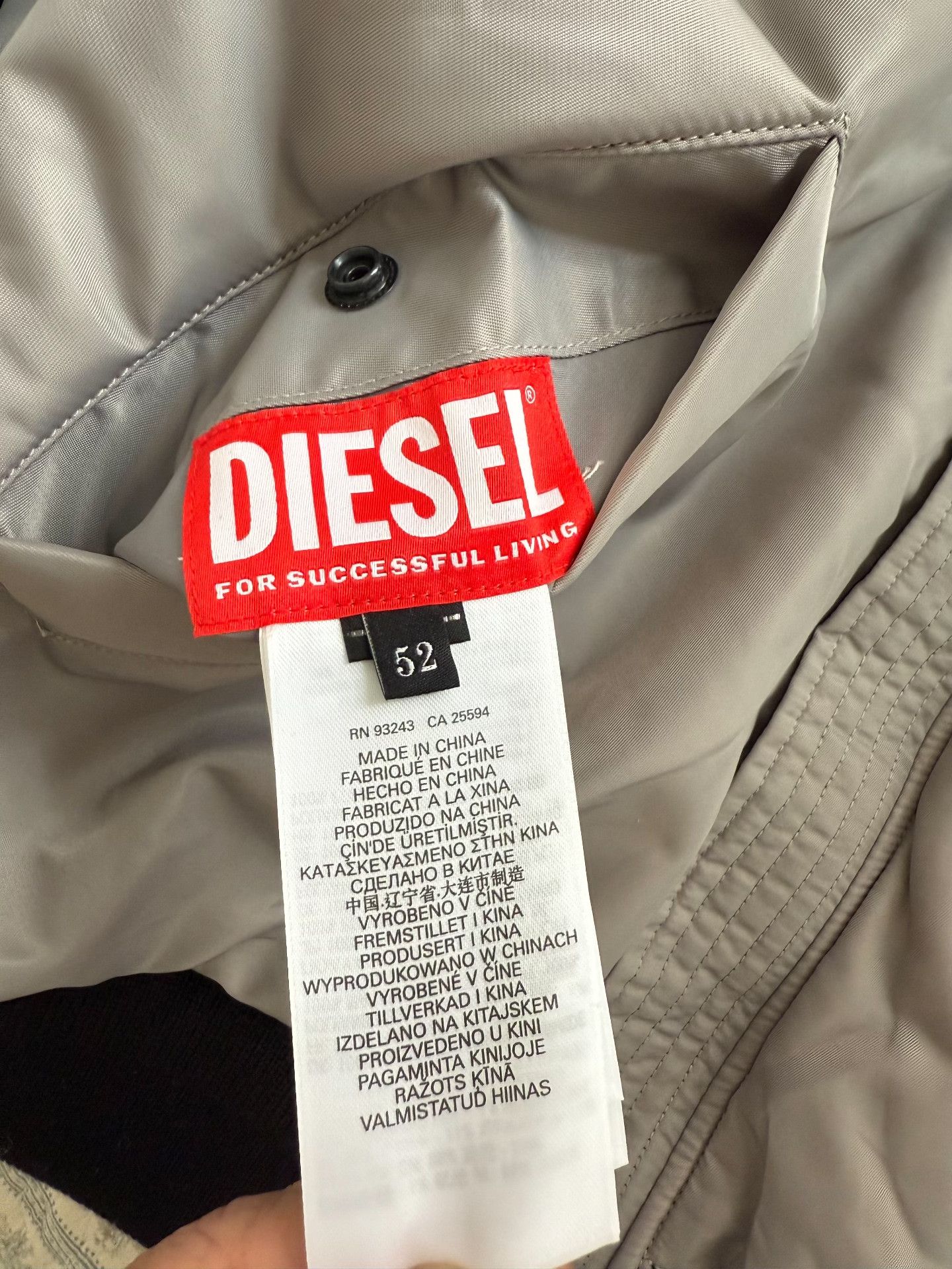 Diesel Diesel Reversible Baseball Jacket Size US M / EU 48-50 / 2 - 6 Thumbnail