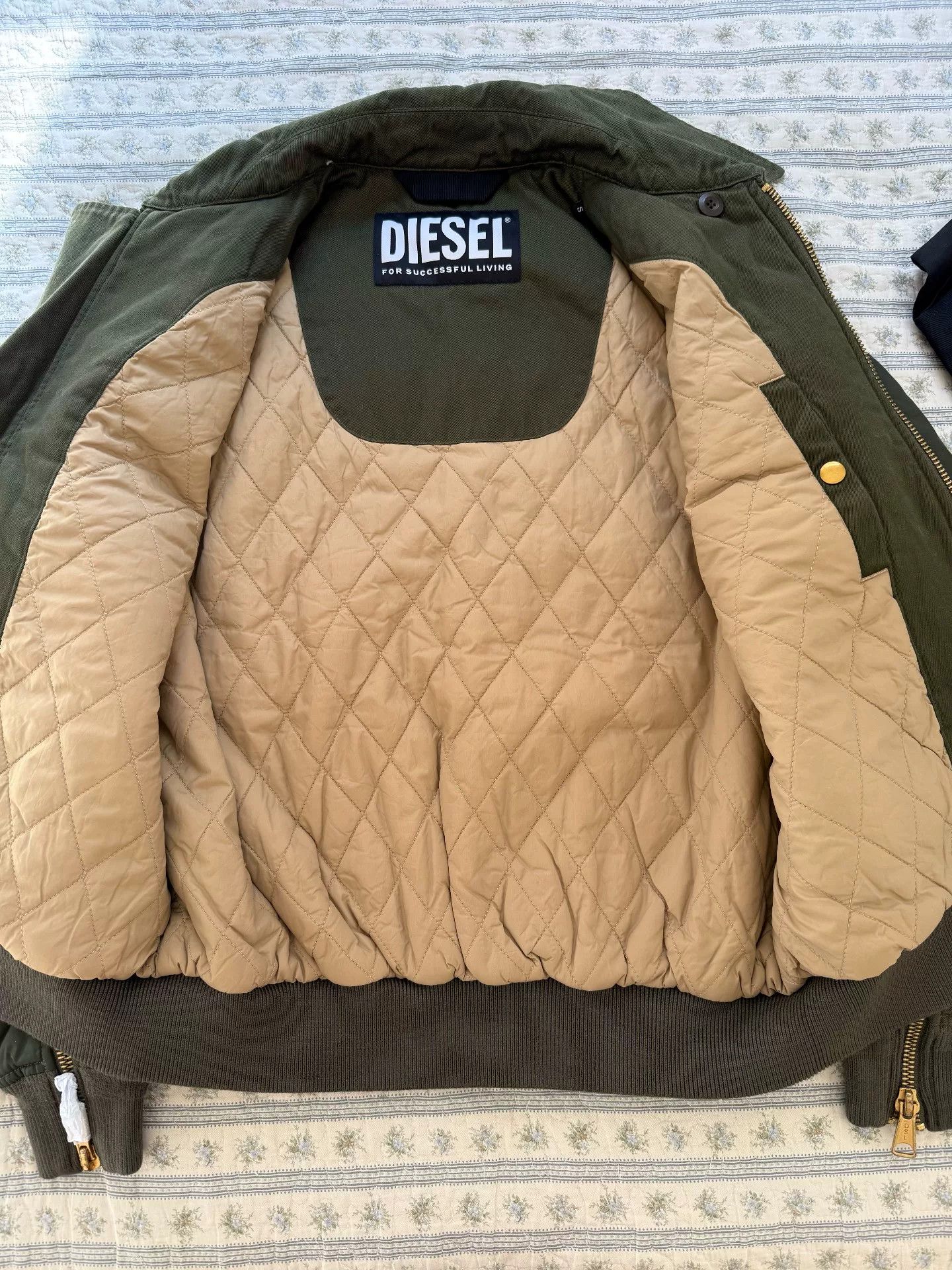 Diesel Diesel Canvas-Nylon Military Jacket Size US M / EU 48-50 / 2 - 4 Thumbnail