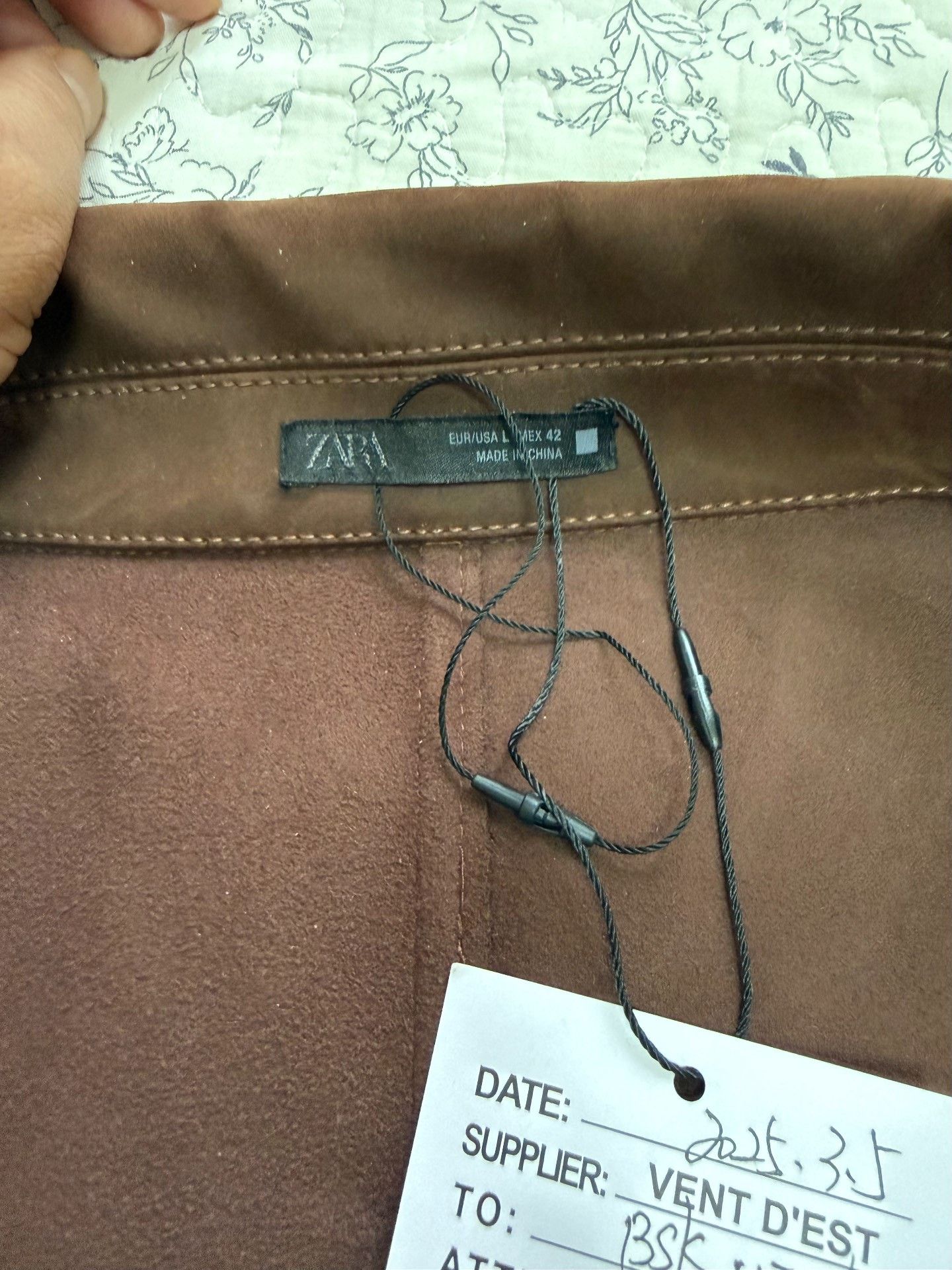 Zara Zara Deep Coffee Suede Jacket Size US M / EU 48-50 / 2 - 3 Thumbnail