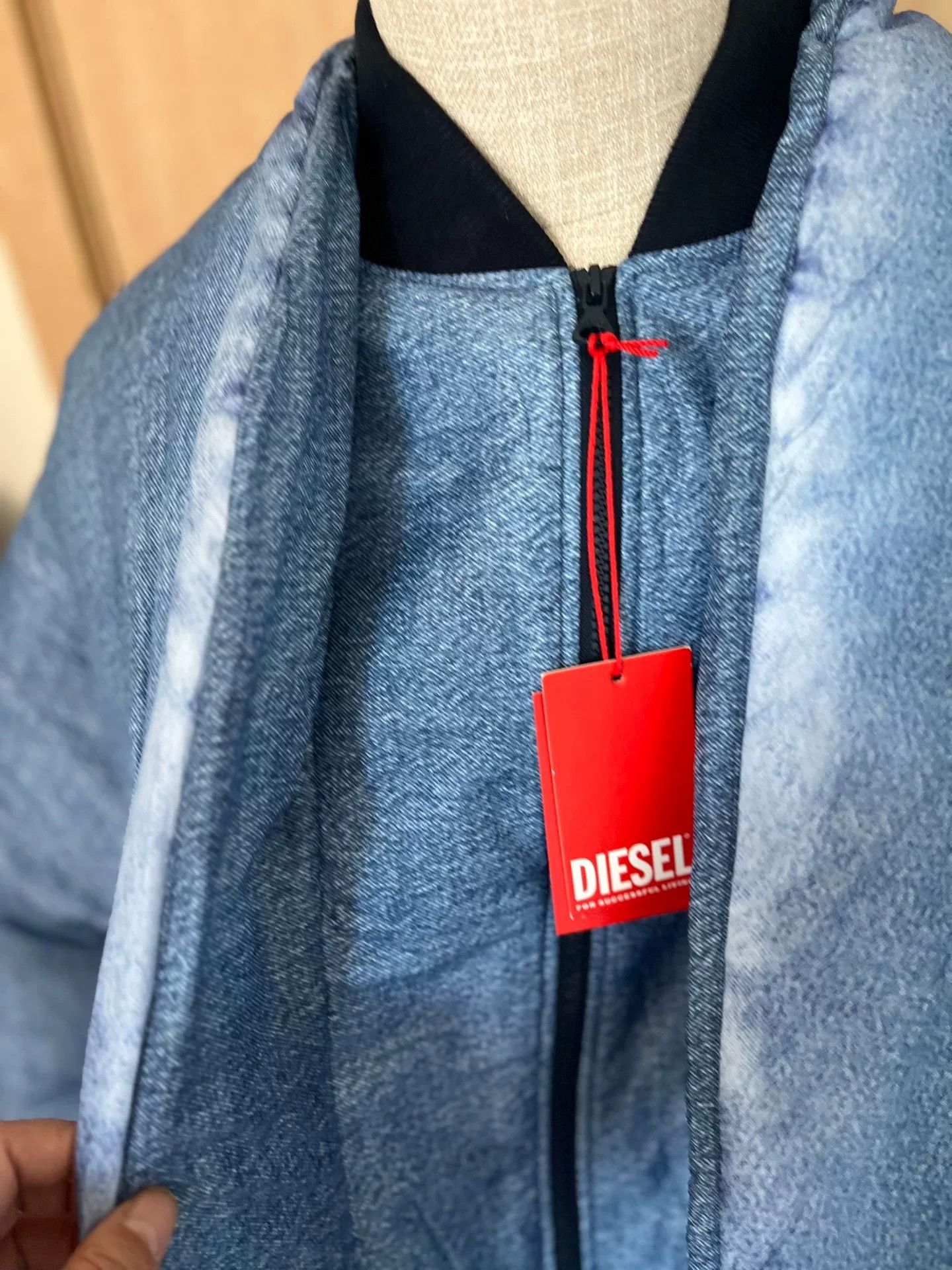 Diesel Diesel Digital Print Oversized Cotton Jacket Size US M / EU 48-50 / 2 - 3 Thumbnail
