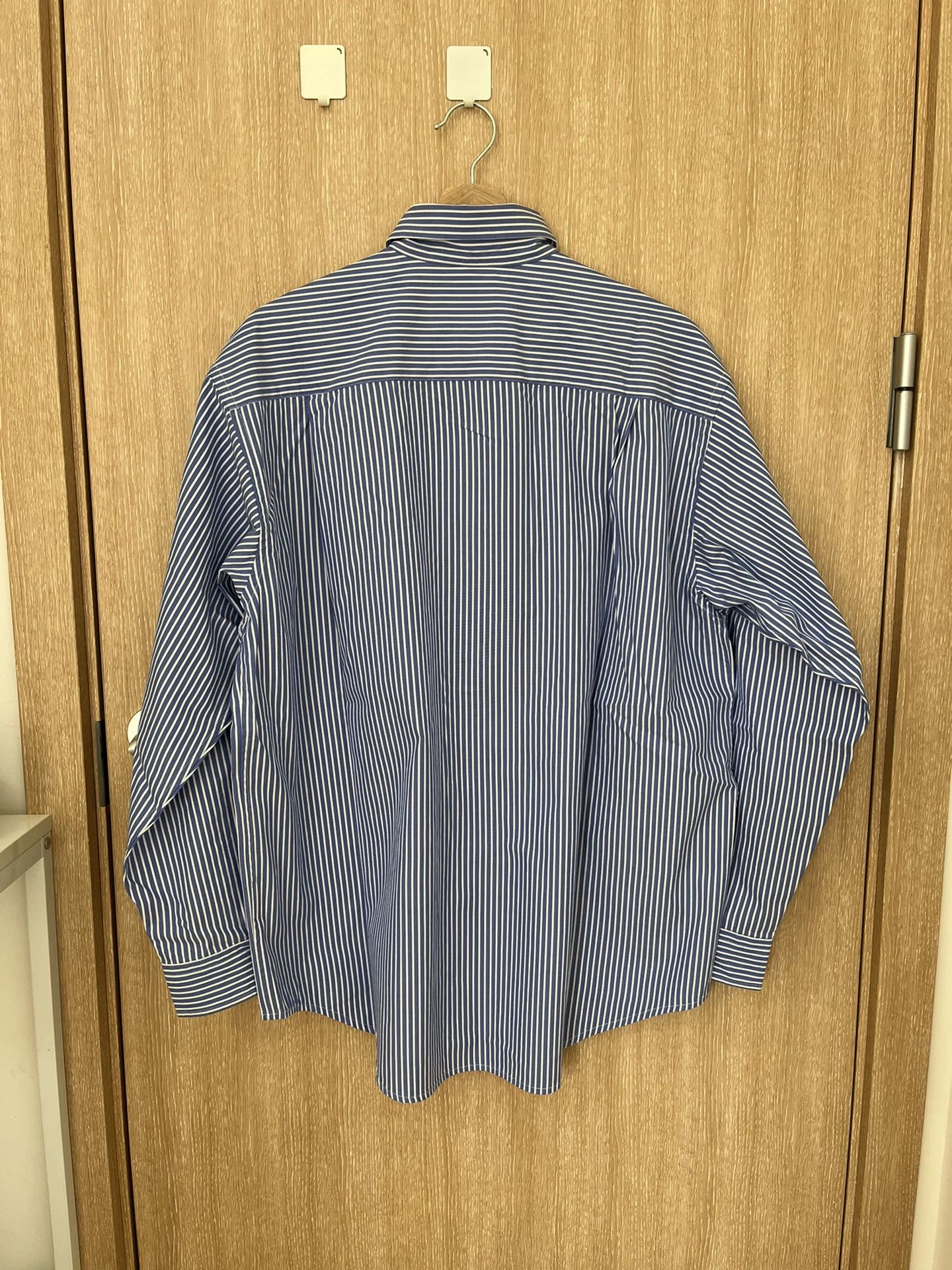 Beams Plus BEAMS Blue White Stripe Shirt Size US M / EU 48-50 / 2 - 2 Thumbnail