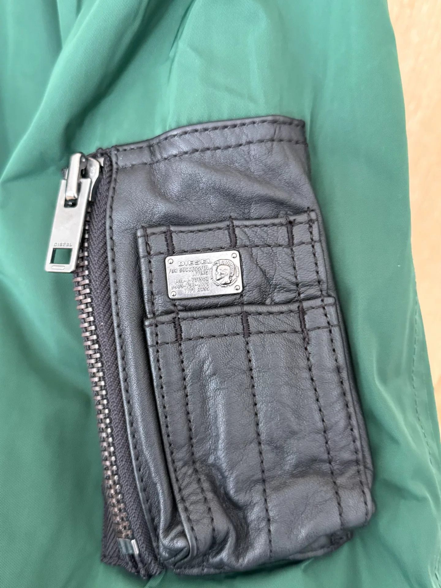 Diesel Diesel MA1 Shearling Cotton Jacket Size US M / EU 48-50 / 2 - 3 Thumbnail