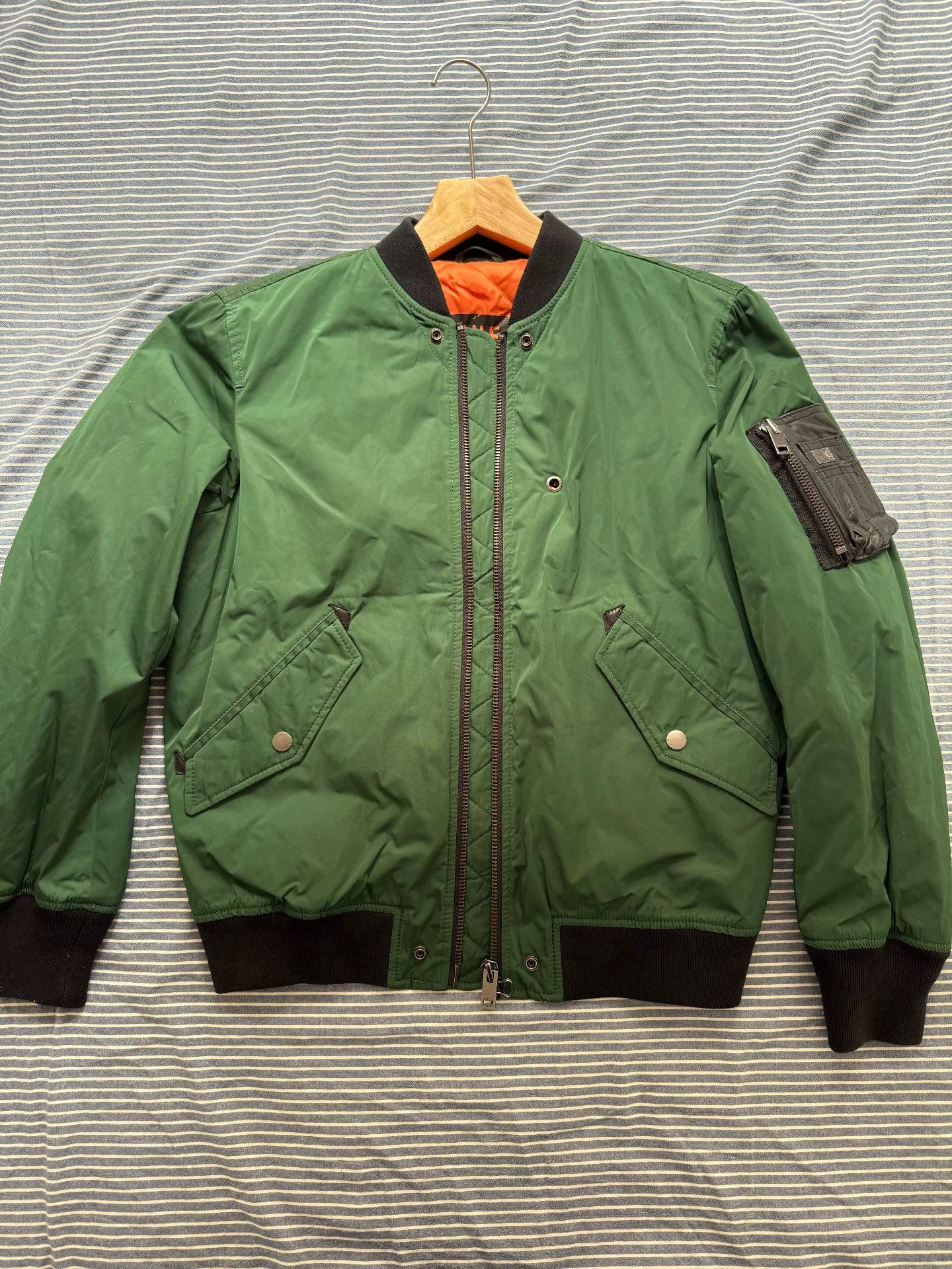 Diesel Diesel MA1 Shearling Cotton Jacket Size US M / EU 48-50 / 2 - 5 Thumbnail