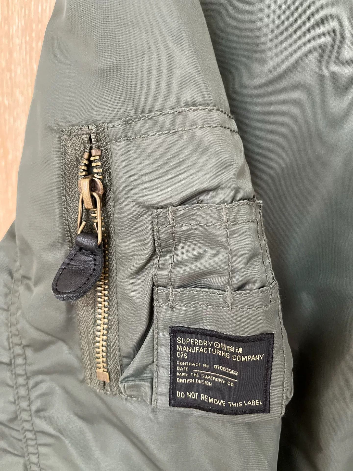 Superdry Superdry Japan Line MA-1 Bomber Size US M / EU 48-50 / 2 - 4 Thumbnail