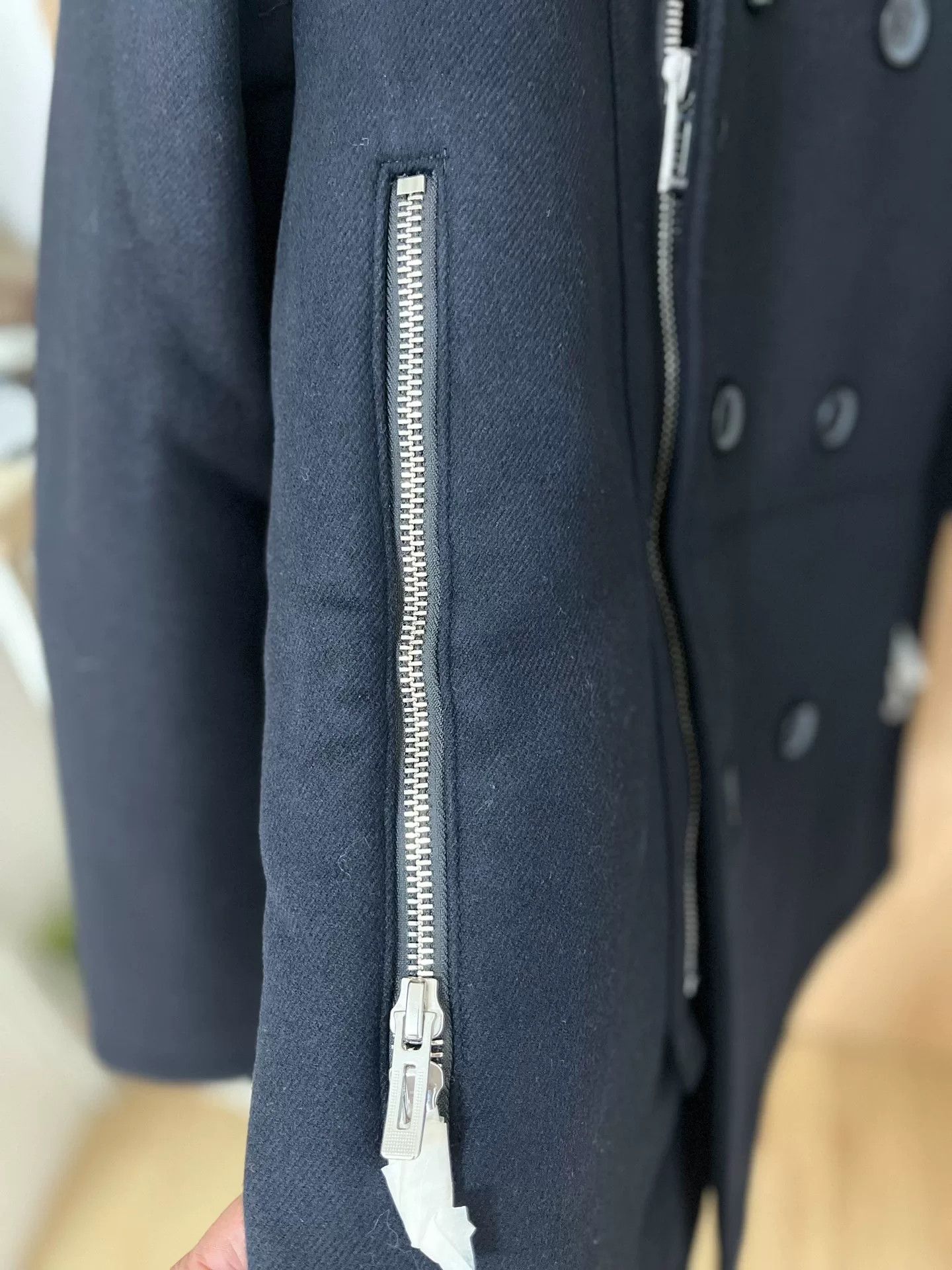 Replay Replay Navy Blue Naval Coat Size US M / EU 48-50 / 2 - 5 Thumbnail