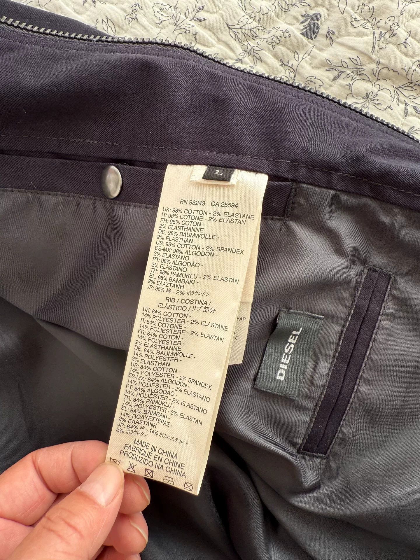 Diesel Diesel Lapel Jacket Size US M / EU 48-50 / 2 - 7 Thumbnail