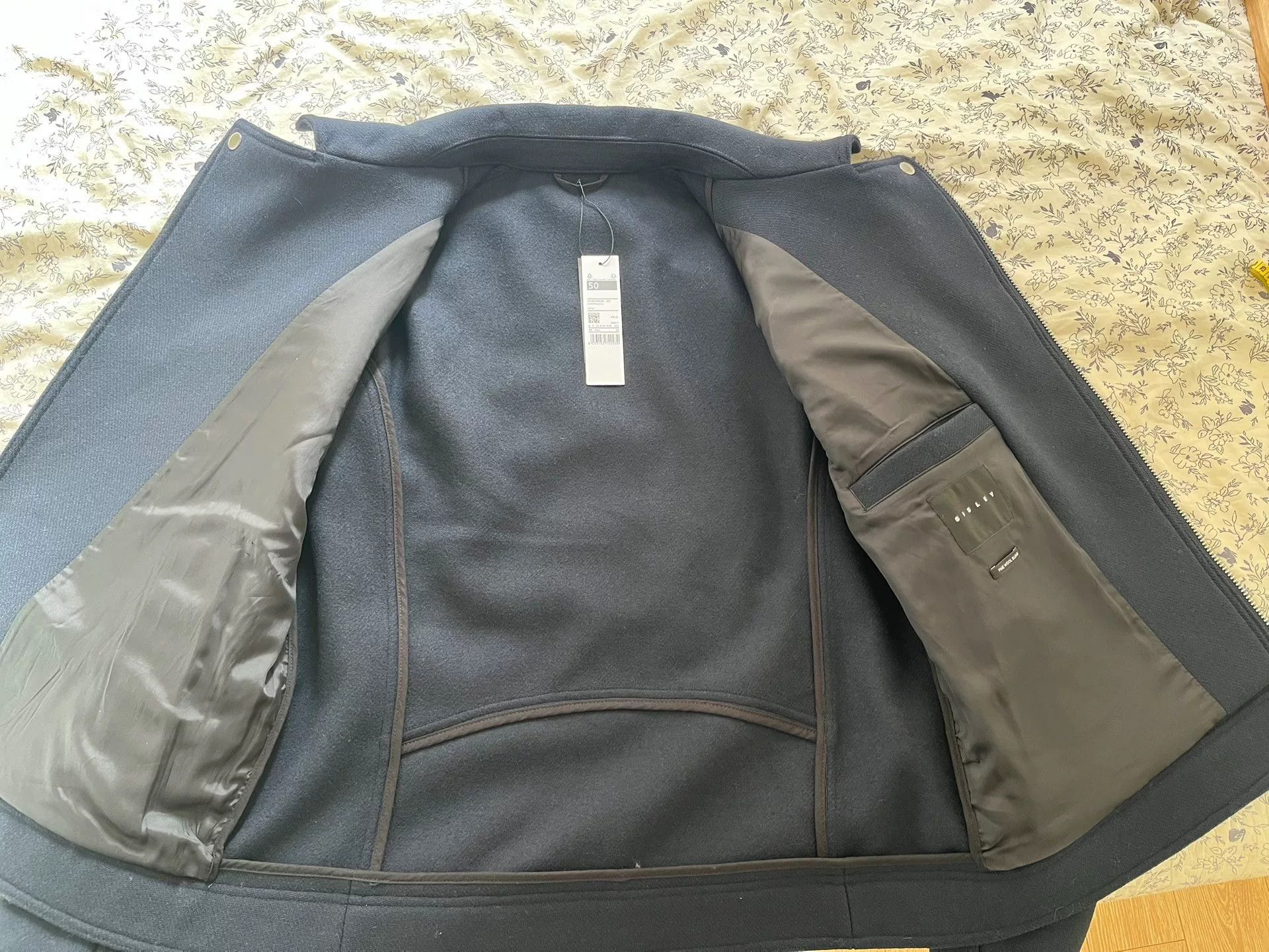 Sisley Sisley Wool Biker Jacket Size US M / EU 48-50 / 2 - 6 Thumbnail