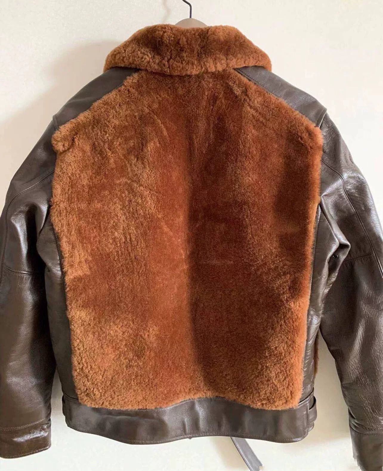 Buzz Rickson's Buzz Rickson's TOYO Brown Bear Leather Jacket Size US XXS / EU 40 - 2 Thumbnail