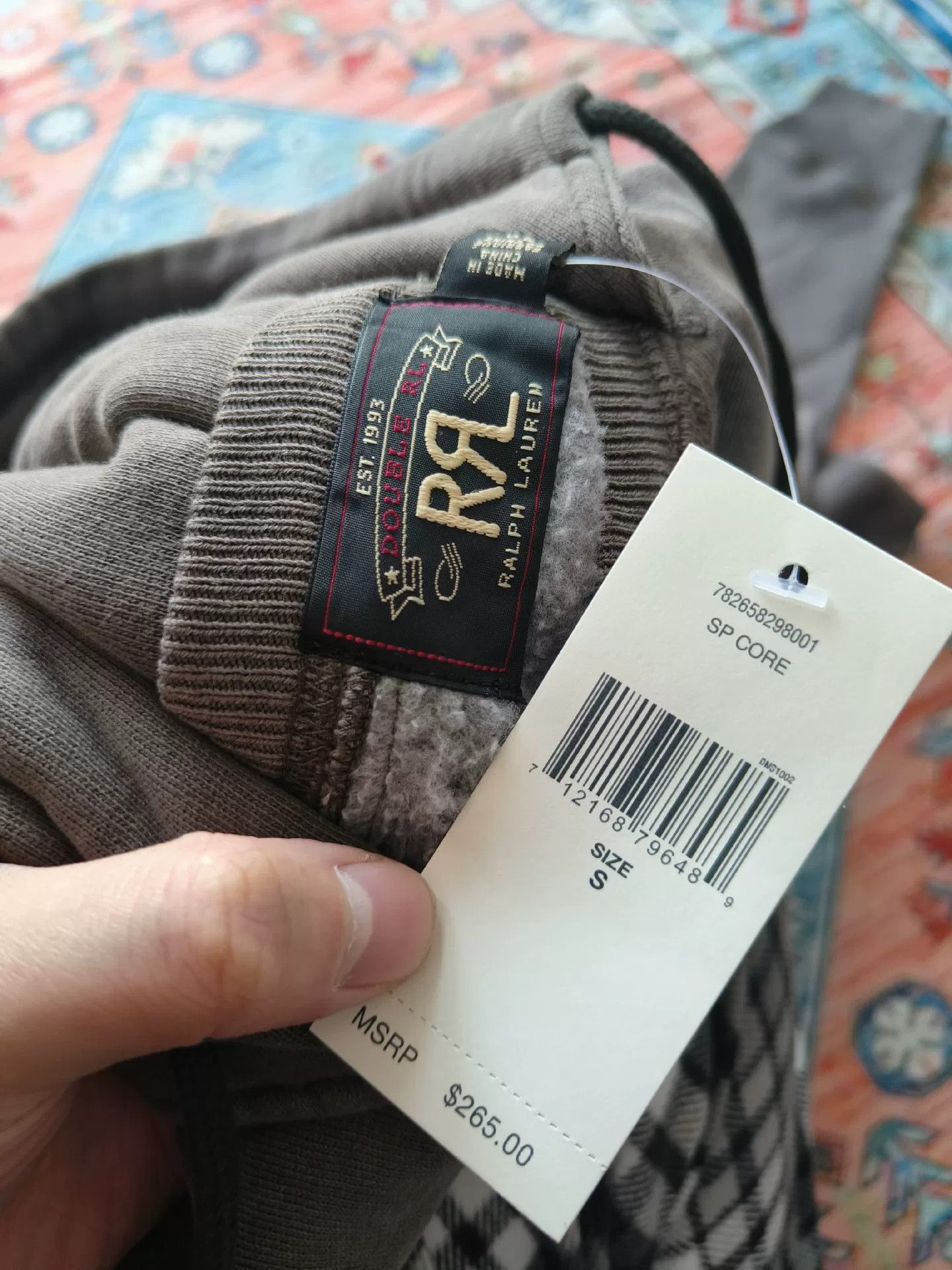 RRL Ralph Lauren RRL Double RL Hoodie Size US S / EU 44-46 / 1 - 6 Thumbnail