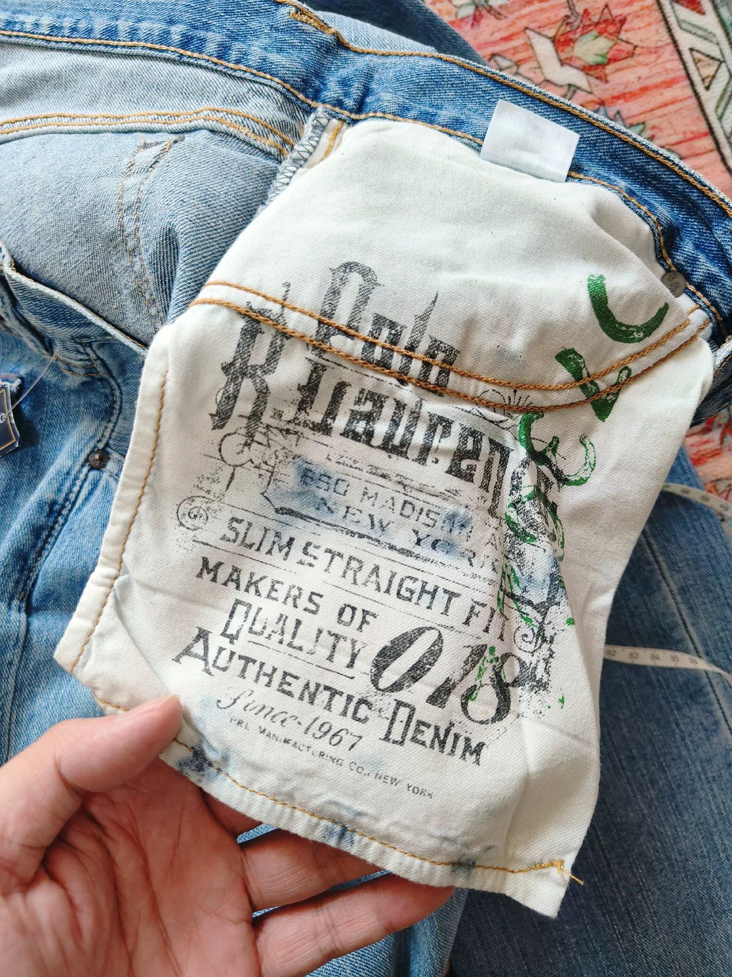 Polo Ralph Lauren Polo Ralph Lauren Jeans Size US 36 / EU 52 - 5 Thumbnail