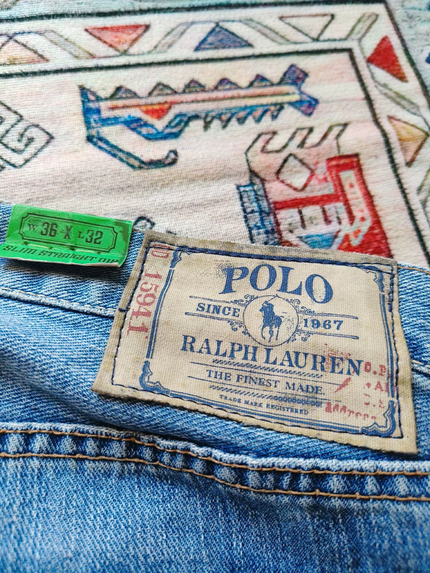 Polo Ralph Lauren Polo Ralph Lauren Jeans Size US 36 / EU 52 - 9 Thumbnail