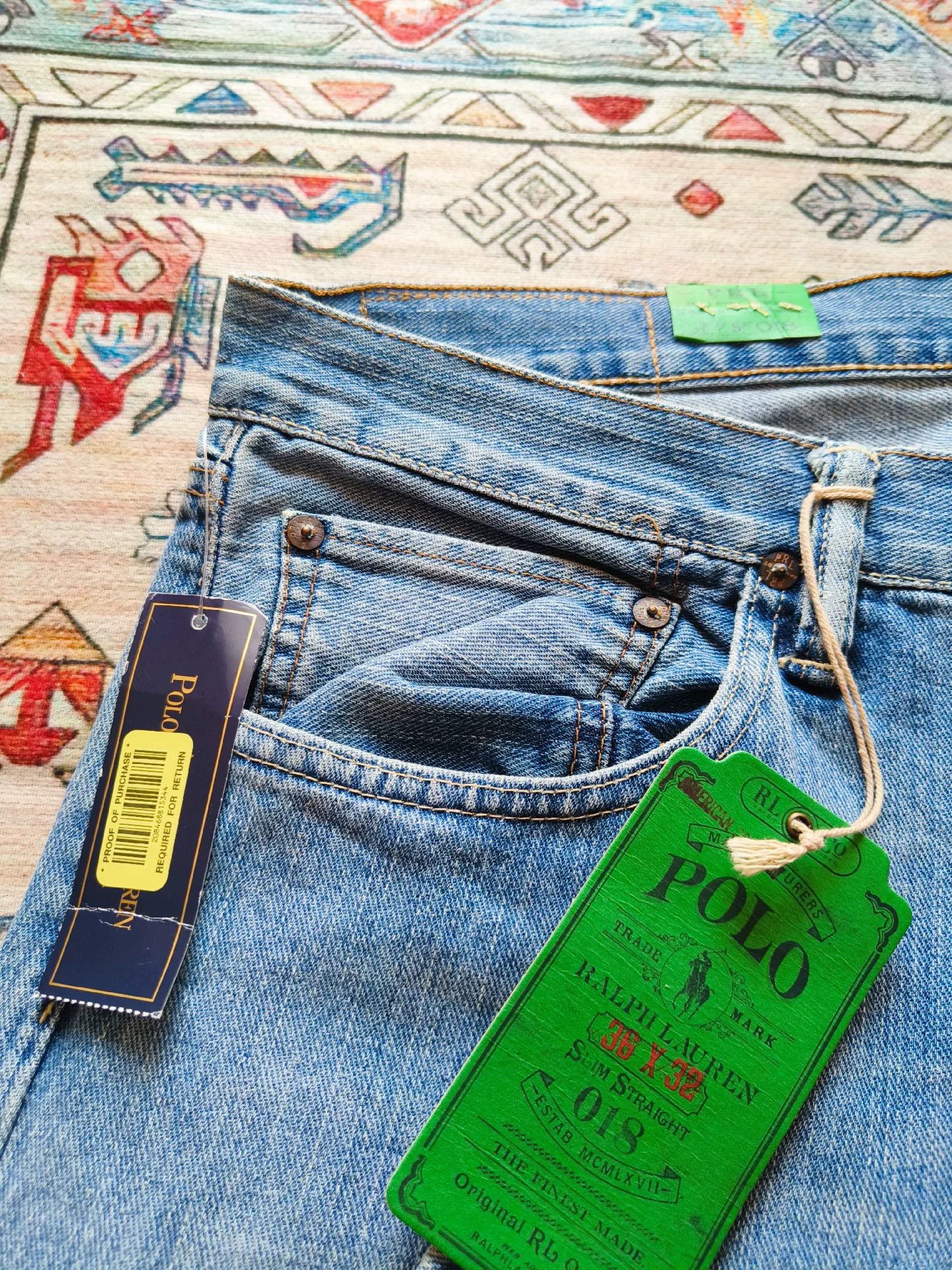 Polo Ralph Lauren Polo Ralph Lauren Jeans Size US 36 / EU 52 - 3 Thumbnail
