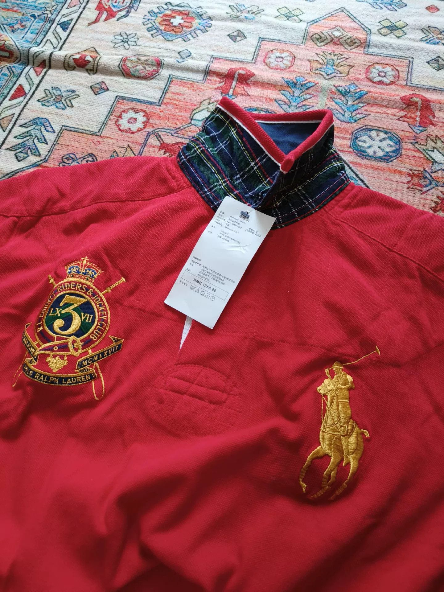 Polo Ralph Lauren Polo Ralph Lauren Short-Sleeve Polo Size US L / EU 52-54 / 3 - 2 Thumbnail