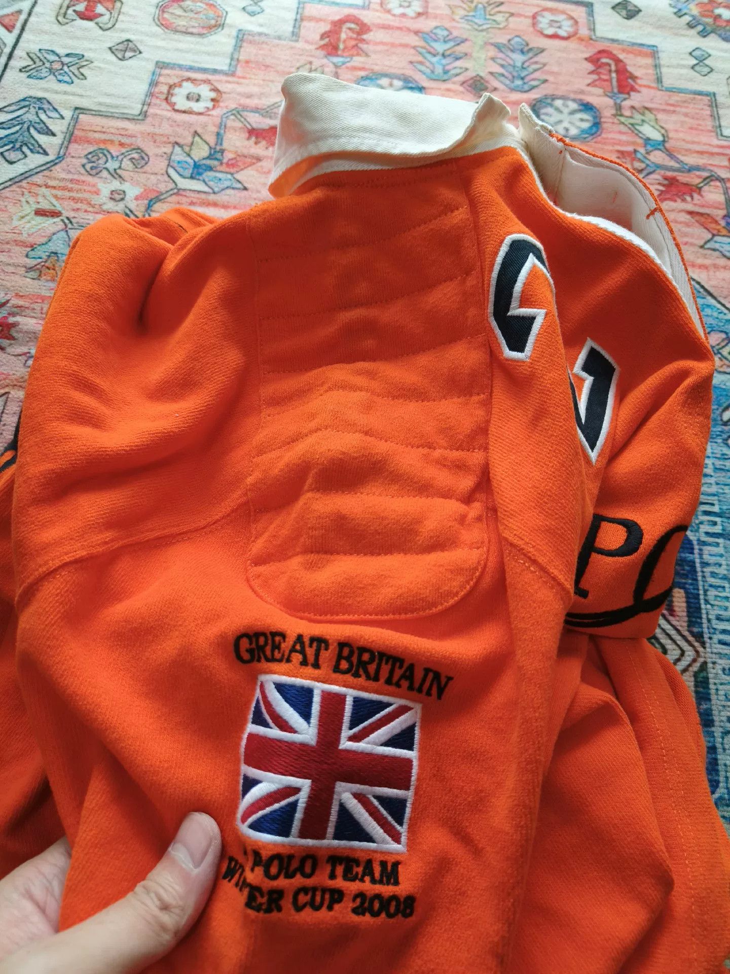 Polo Ralph Lauren Polo Ralph Lauren Club Long Sleeve Polo Size US S / EU 44-46 / 1 - 4 Thumbnail