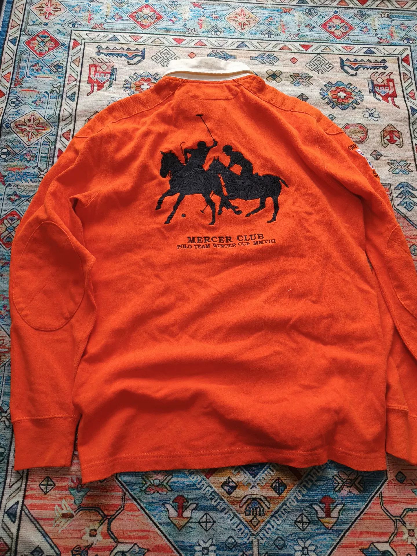 Polo Ralph Lauren Polo Ralph Lauren Club Long Sleeve Polo Size US S / EU 44-46 / 1 - 2 Thumbnail