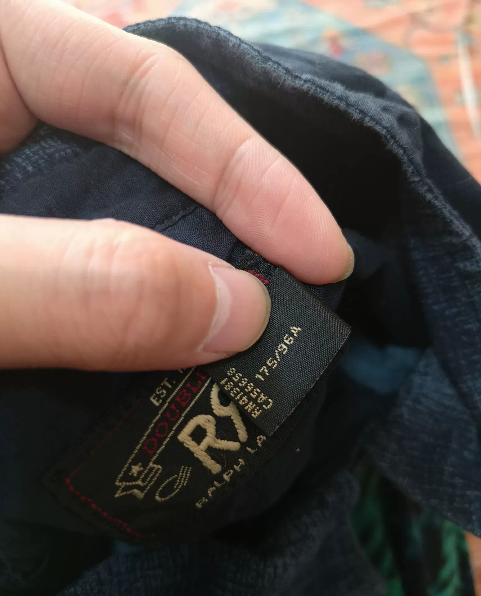 RRL Ralph Lauren RRL Cotton Linen Indigo Shirt Size US M / EU 48-50 / 2 - 8 Thumbnail