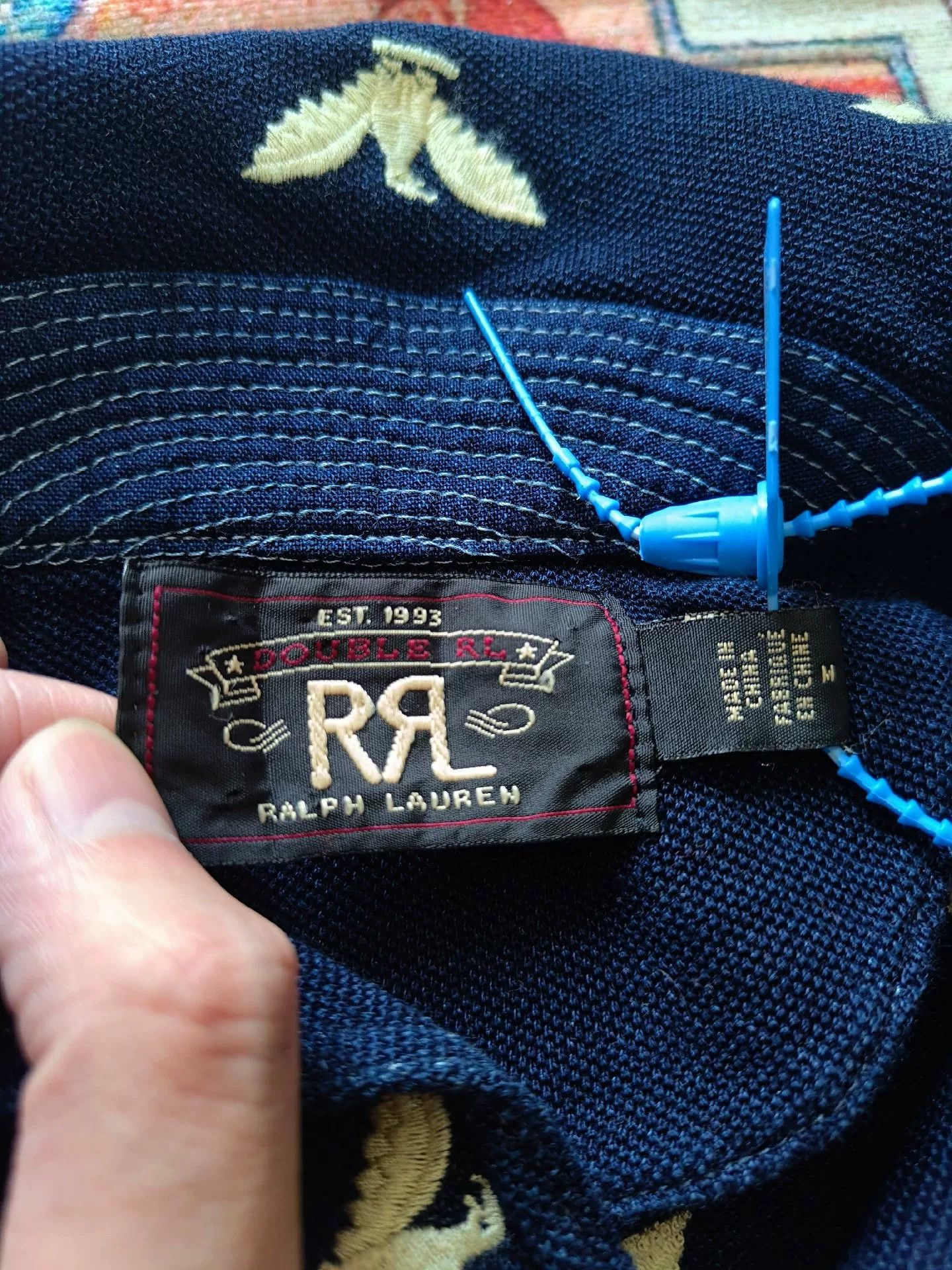 RRL Ralph Lauren RRL Indigo Dyed Short Sleeve T-Shirt Size US M / EU 48-50 / 2 - 6 Thumbnail