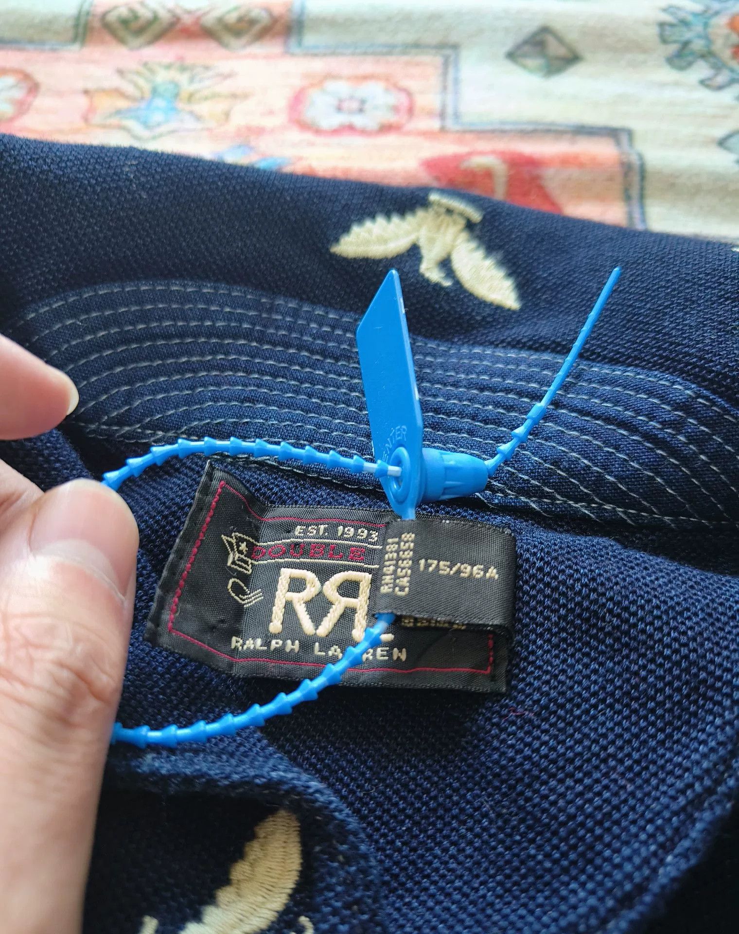 RRL Ralph Lauren RRL Indigo Dyed Short Sleeve T-Shirt Size US M / EU 48-50 / 2 - 7 Thumbnail