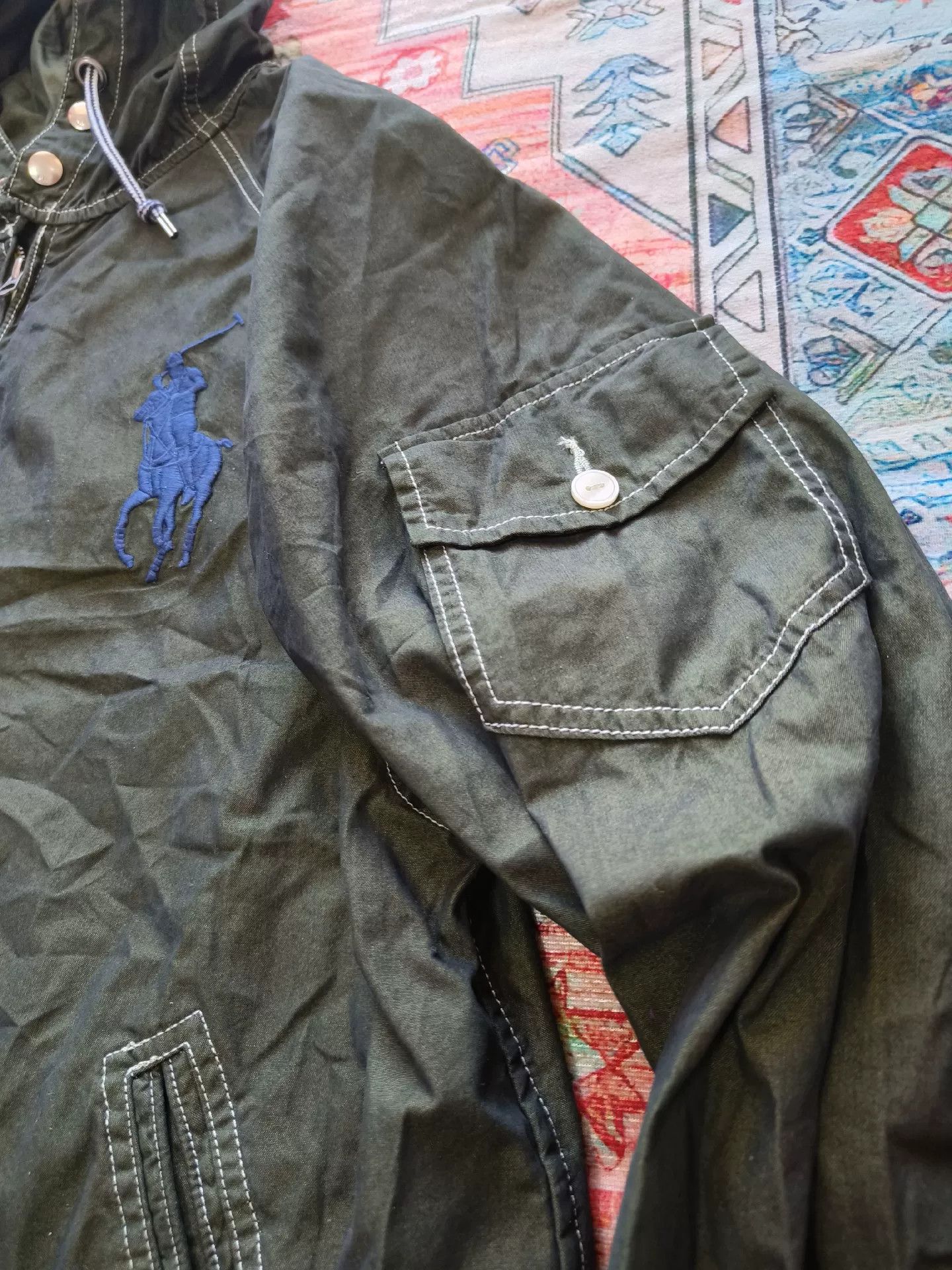 Polo Ralph Lauren Polo Ralph Lauren Hooded Jacket Size US L / EU 52-54 / 3 - 4 Thumbnail