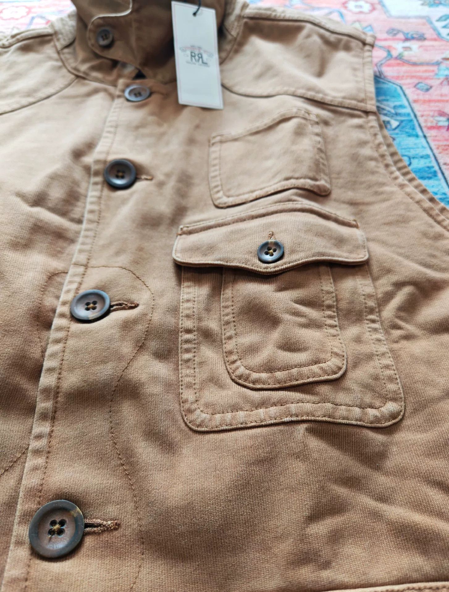 RRL Ralph Lauren RRL Western Vest Coat Size US XL / EU 56 / 4 - 3 Thumbnail