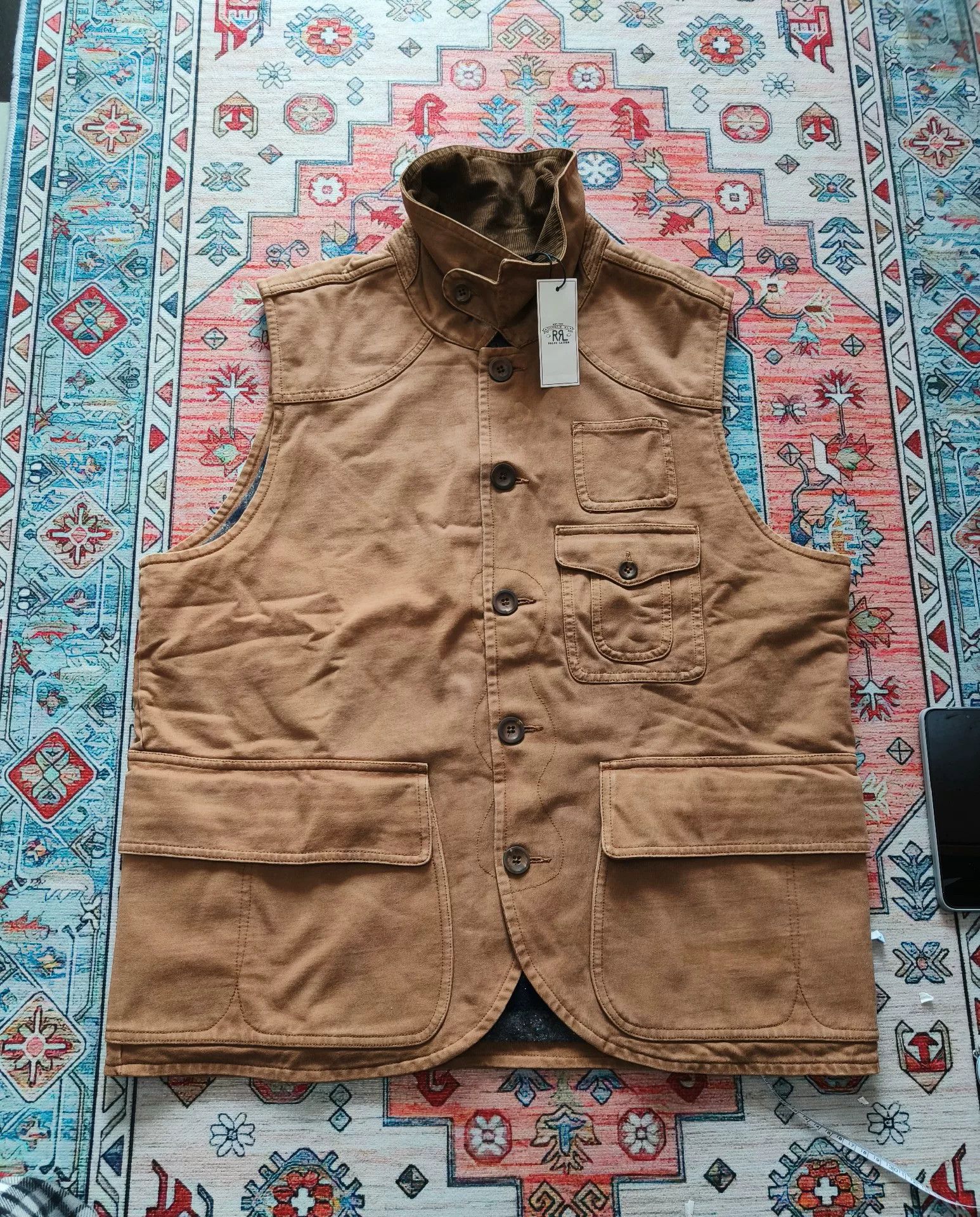 RRL Ralph Lauren RRL Western Vest Coat Size US XL / EU 56 / 4 - 2 Thumbnail