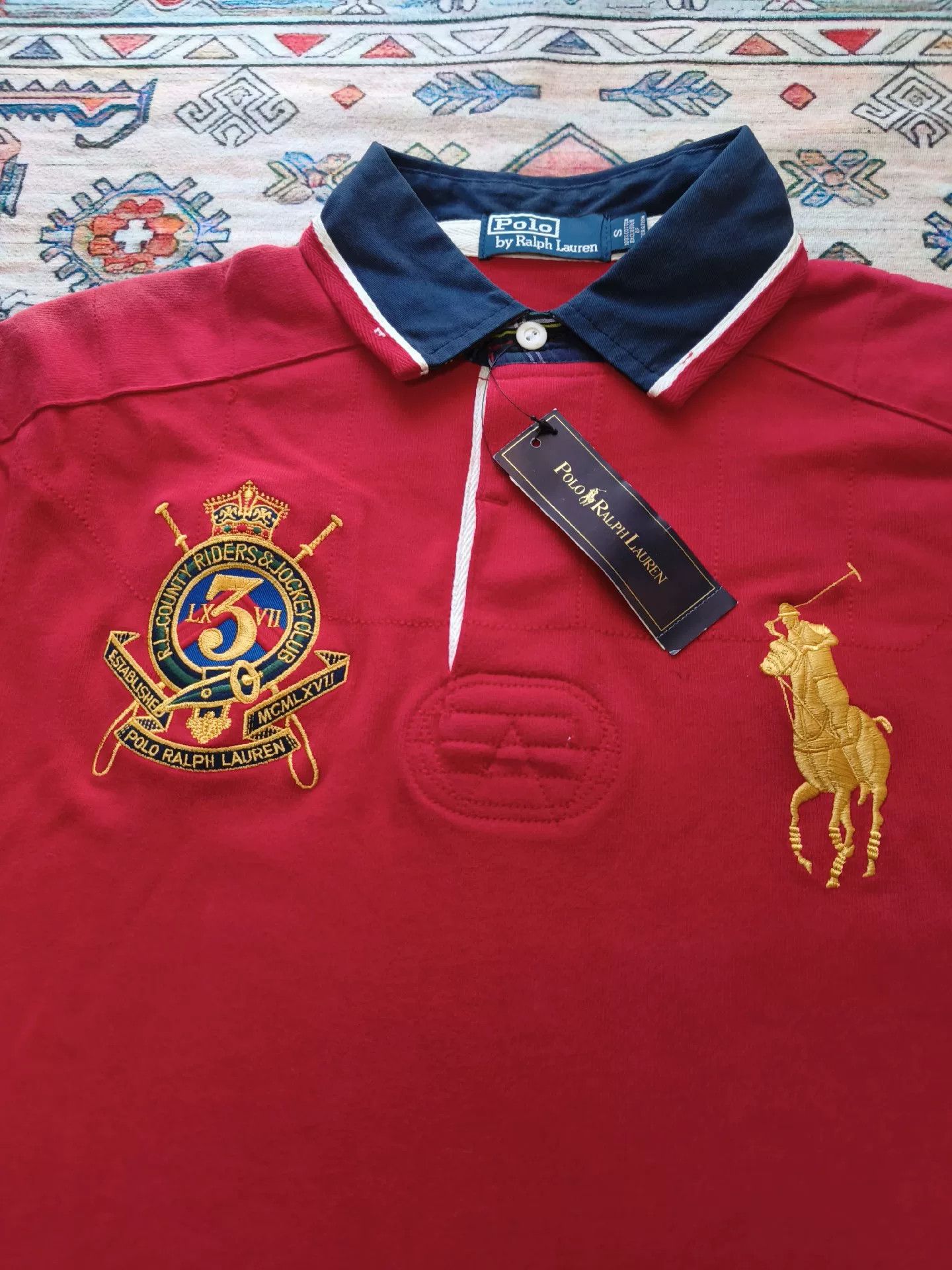 Polo Ralph Lauren Polo Ralph Lauren Heavy Long-Sleeve Polo Size US S / EU 44-46 / 1 - 3 Thumbnail