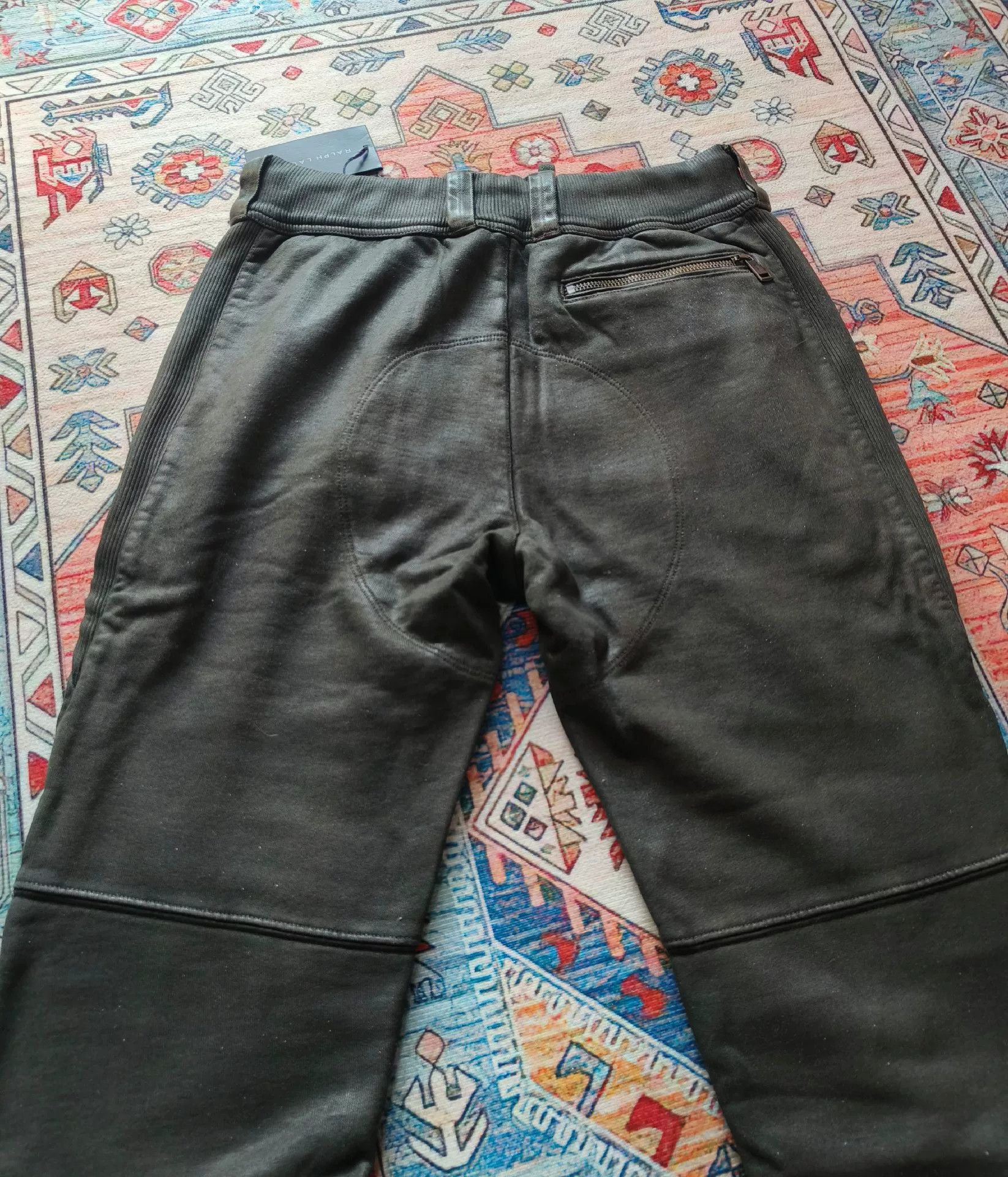 Ralph Lauren Black Label Polo Ralph Lauren Black Label Coated Biker Pants Size US 30 / EU 46 - 3 Thumbnail