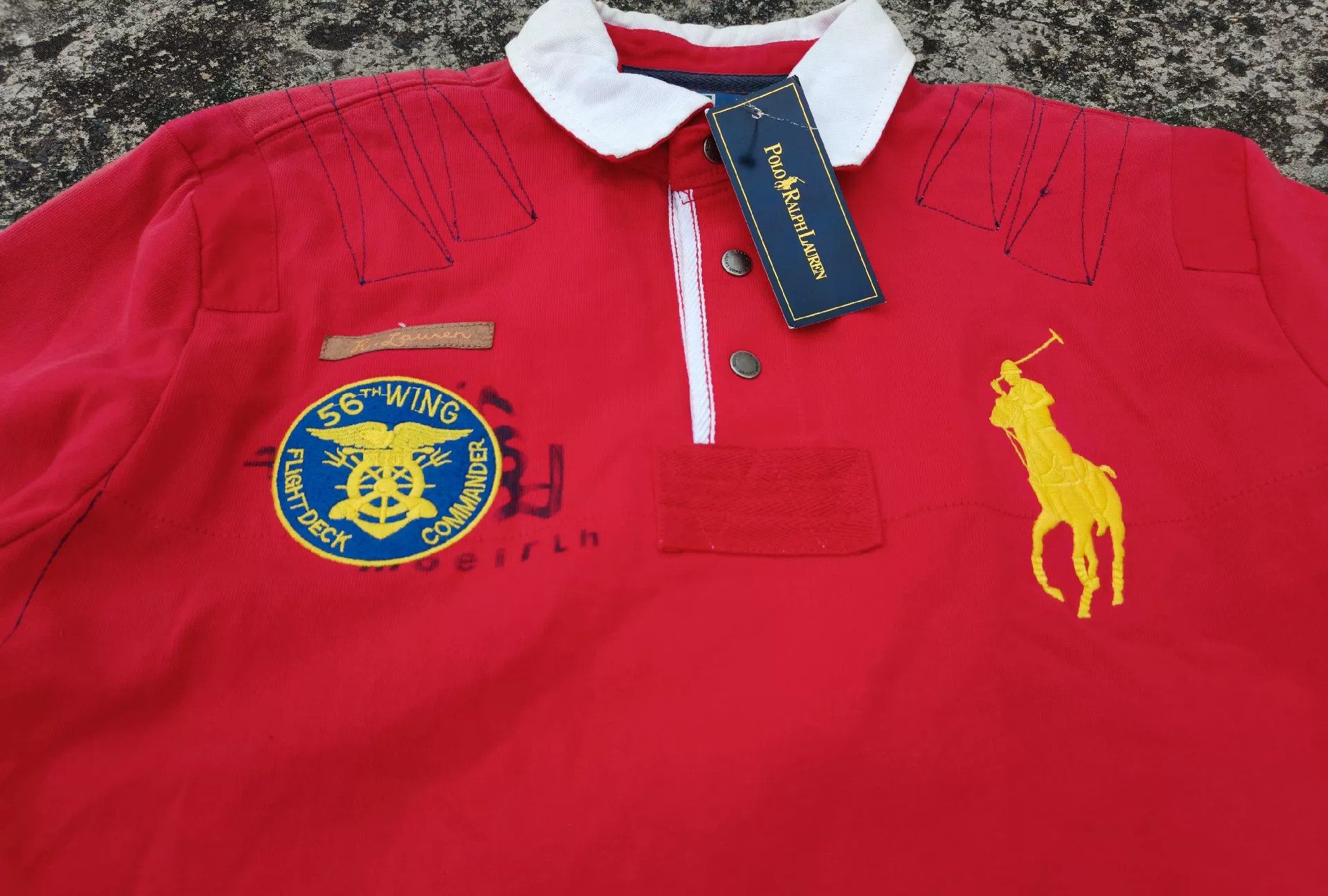 Polo Ralph Lauren Ralph Lauren Navy Officer Long-Sleeve Polo Size US M / EU 48-50 / 2 - 3 Thumbnail